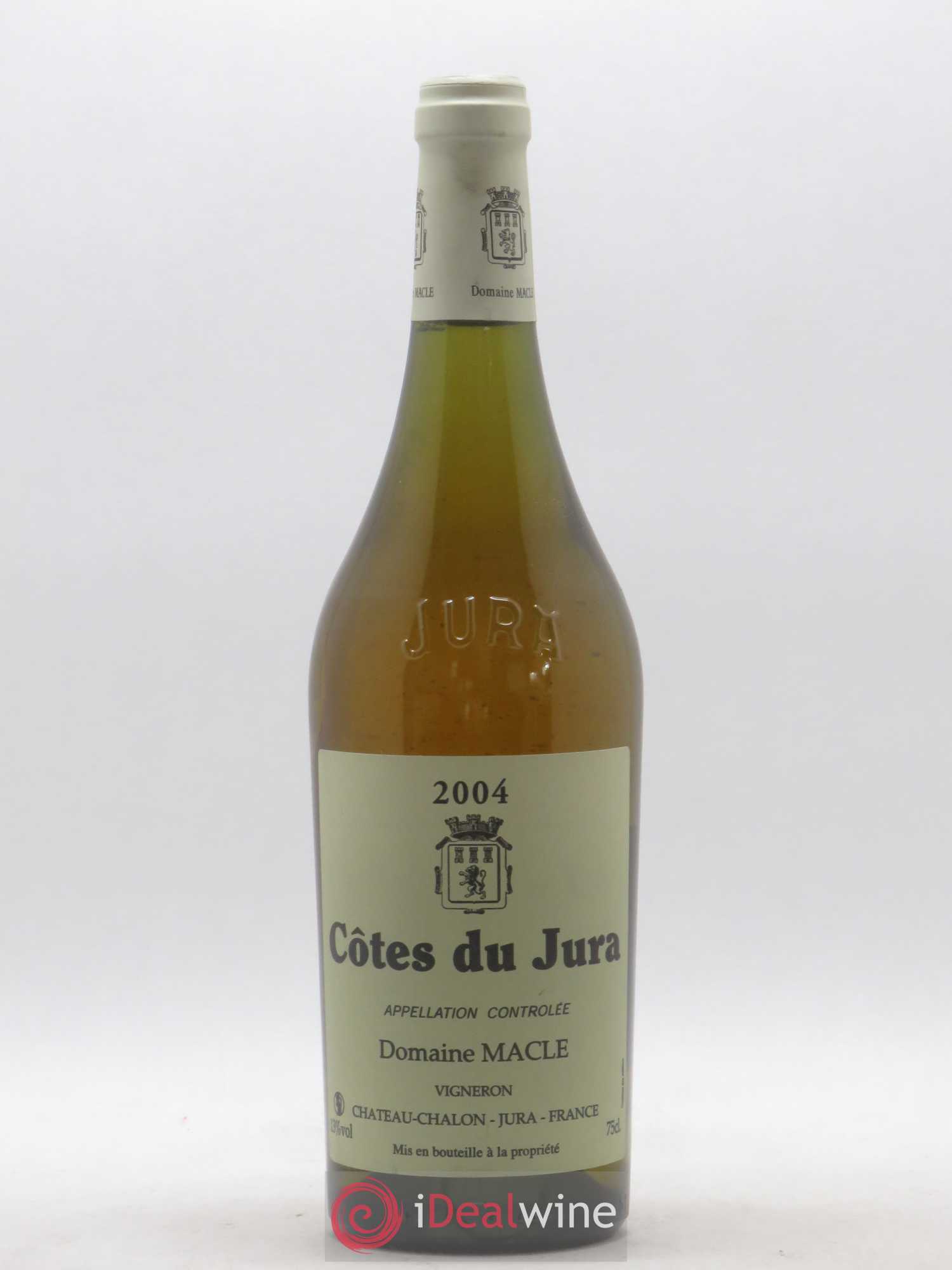 Côtes du Jura Jean Macle 2004 - Lot de 1 bouteille - 0