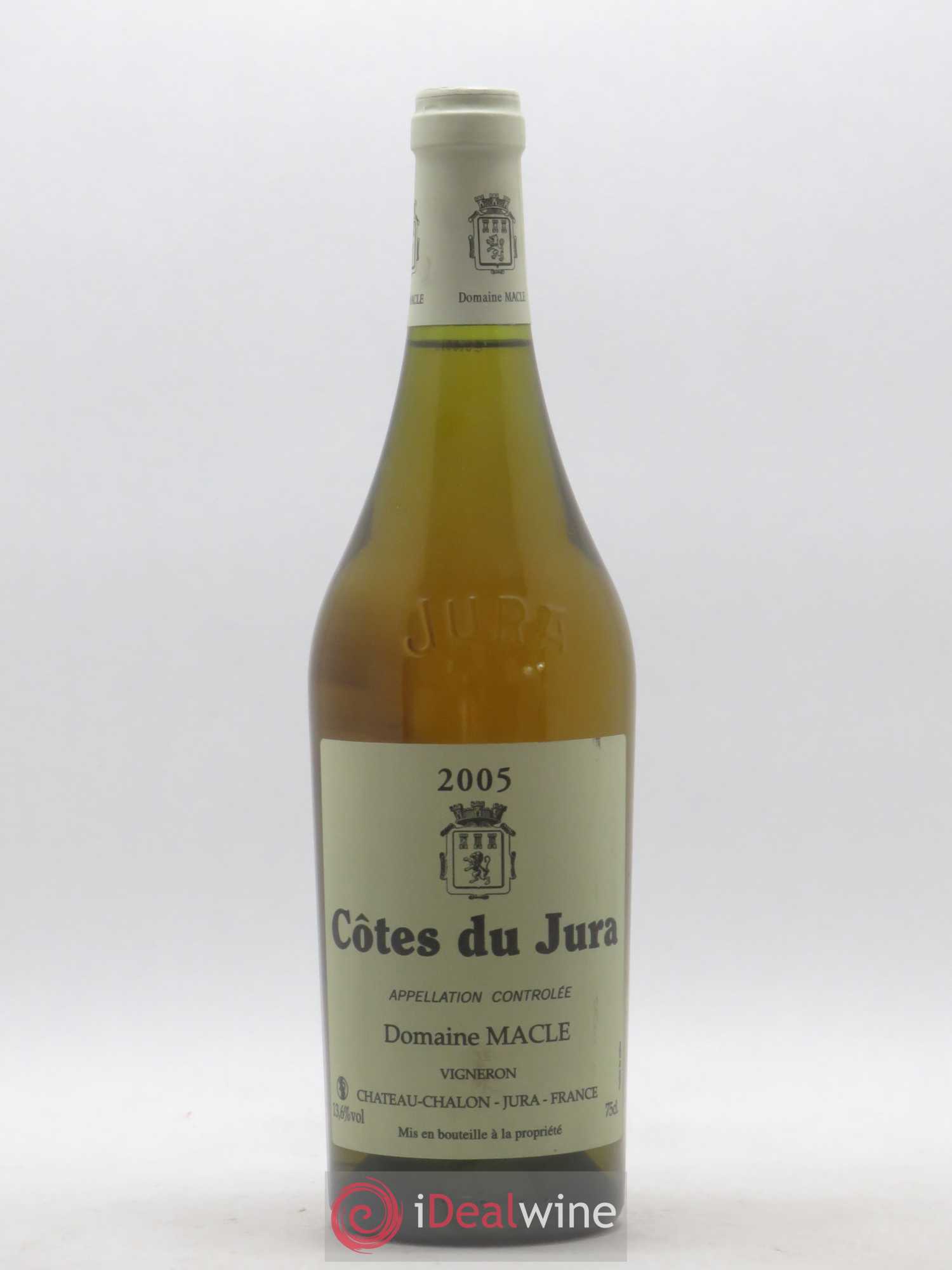 Côtes du Jura Jean Macle 2005 - Lot de 1 bouteille - 0