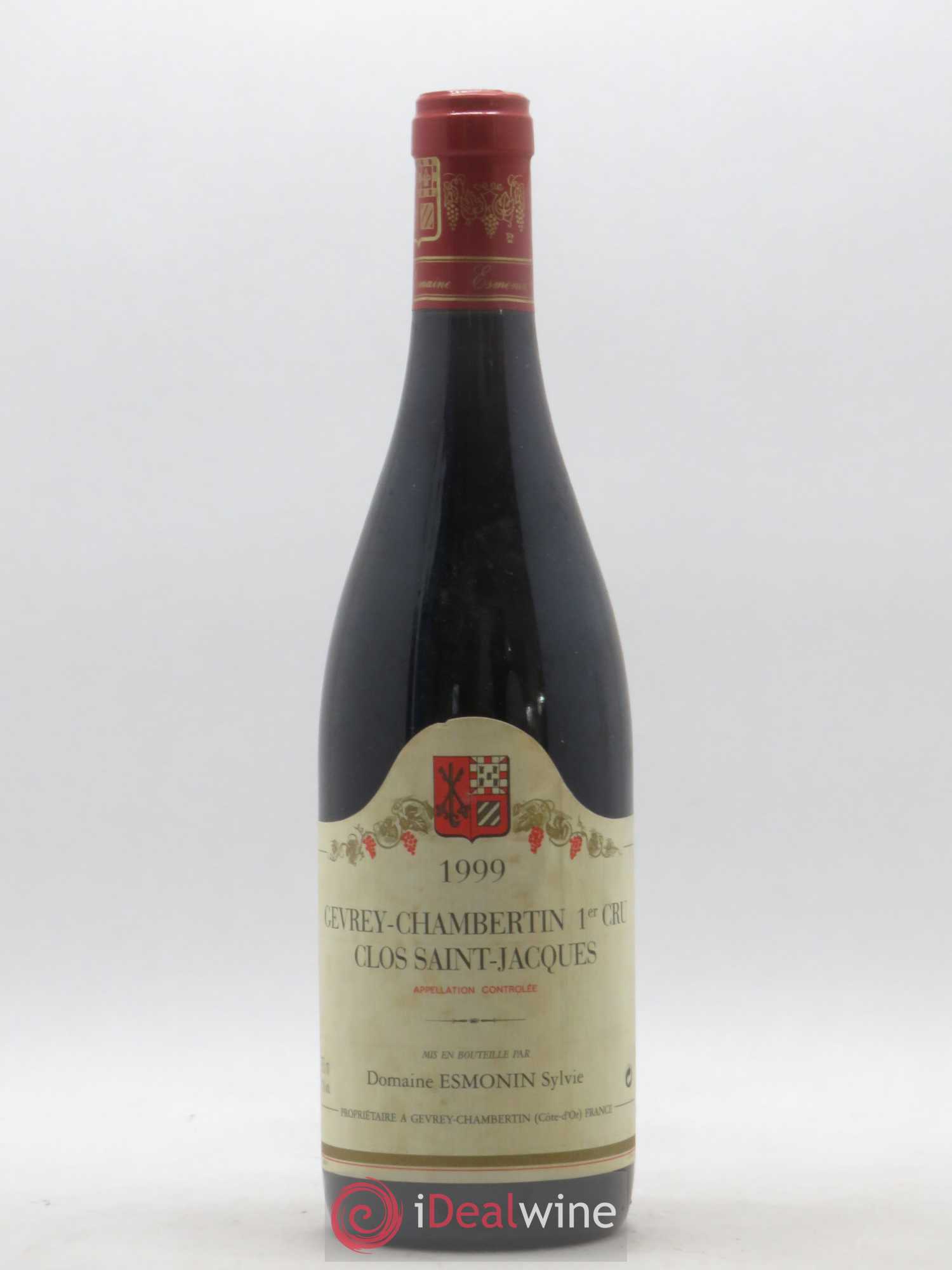 Gevrey-Chambertin 1er Cru Clos Saint Jacques Sylvie Esmonin 1999 - Posten von 1 Flasche - 0