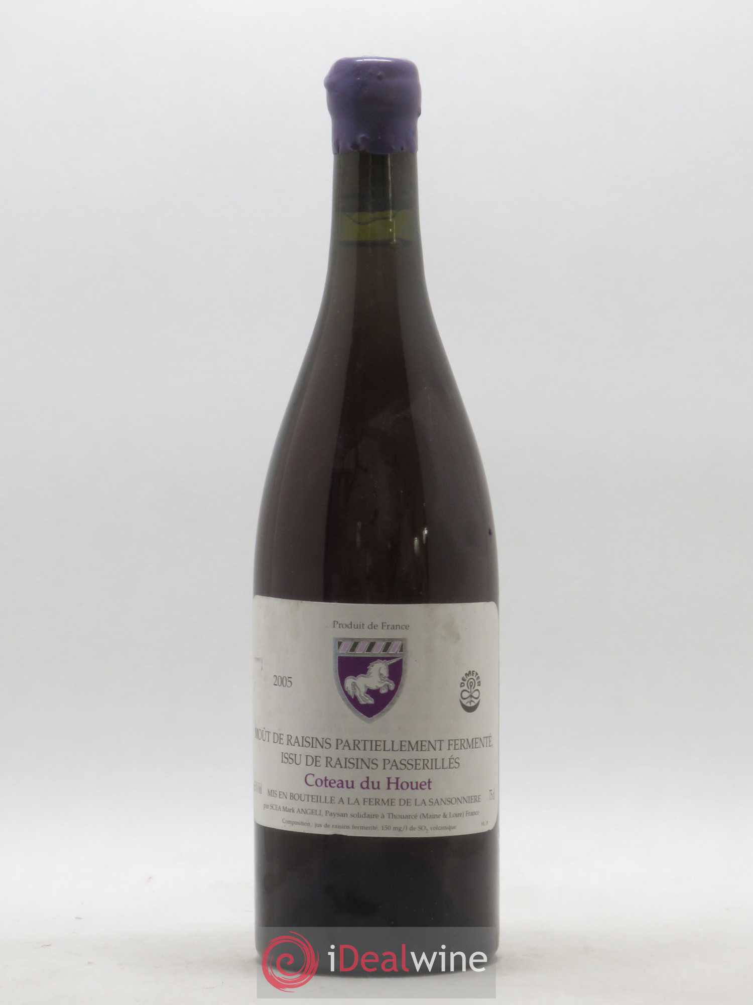 Moût de raisins partiellement fermenté issu de raisins passerillés Coteau du Houet Mark Angeli (Domaine) - Ferme de la Sansonnière 2005 - Lotto di 1 bottiglia - 0