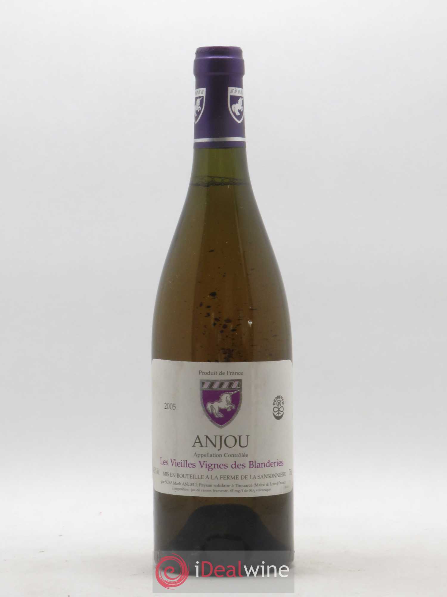 Anjou Les Vieilles Vignes des Blanderies Mark Angeli (Domaine) - Ferme de la Sansonnière 2005 - Lot de 1 bouteille - 0