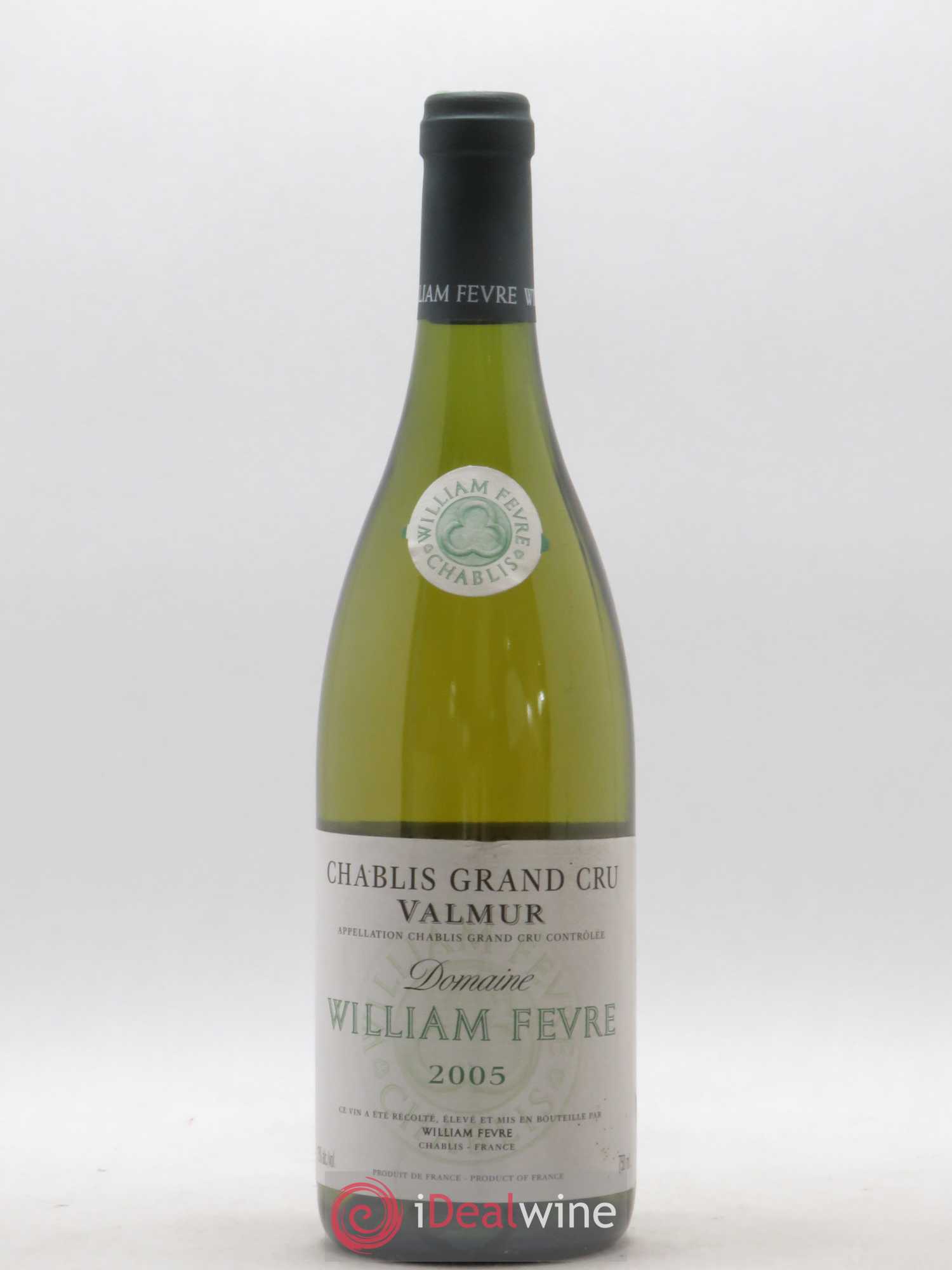 Chablis Grand Cru Valmur William Fèvre 2005 - Lot de 1 bouteille - 0