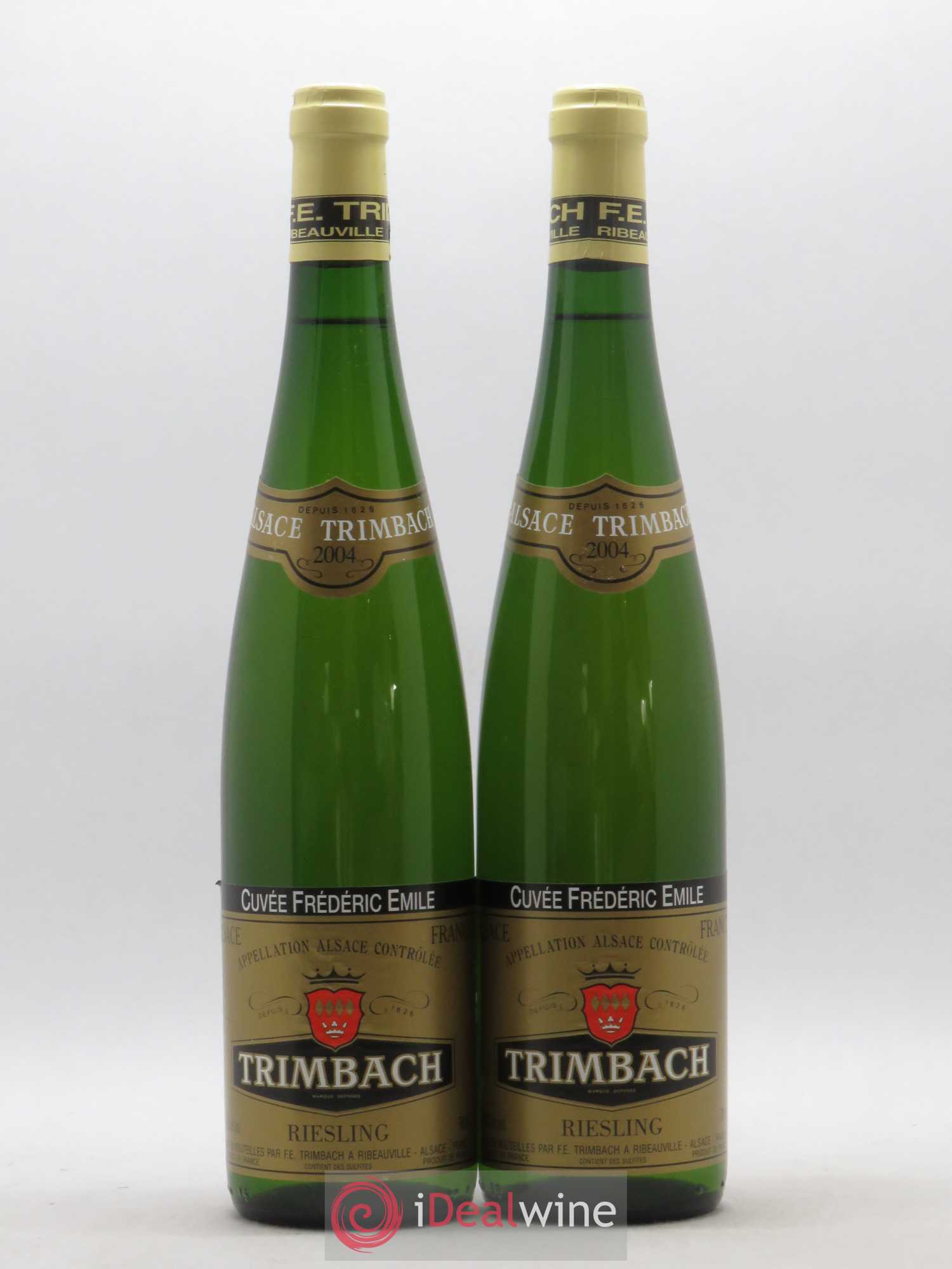 Alsace Riesling Cuvée Frédéric Emile Trimbach (Domaine) 2004 - Lot de 2 bouteilles - 0