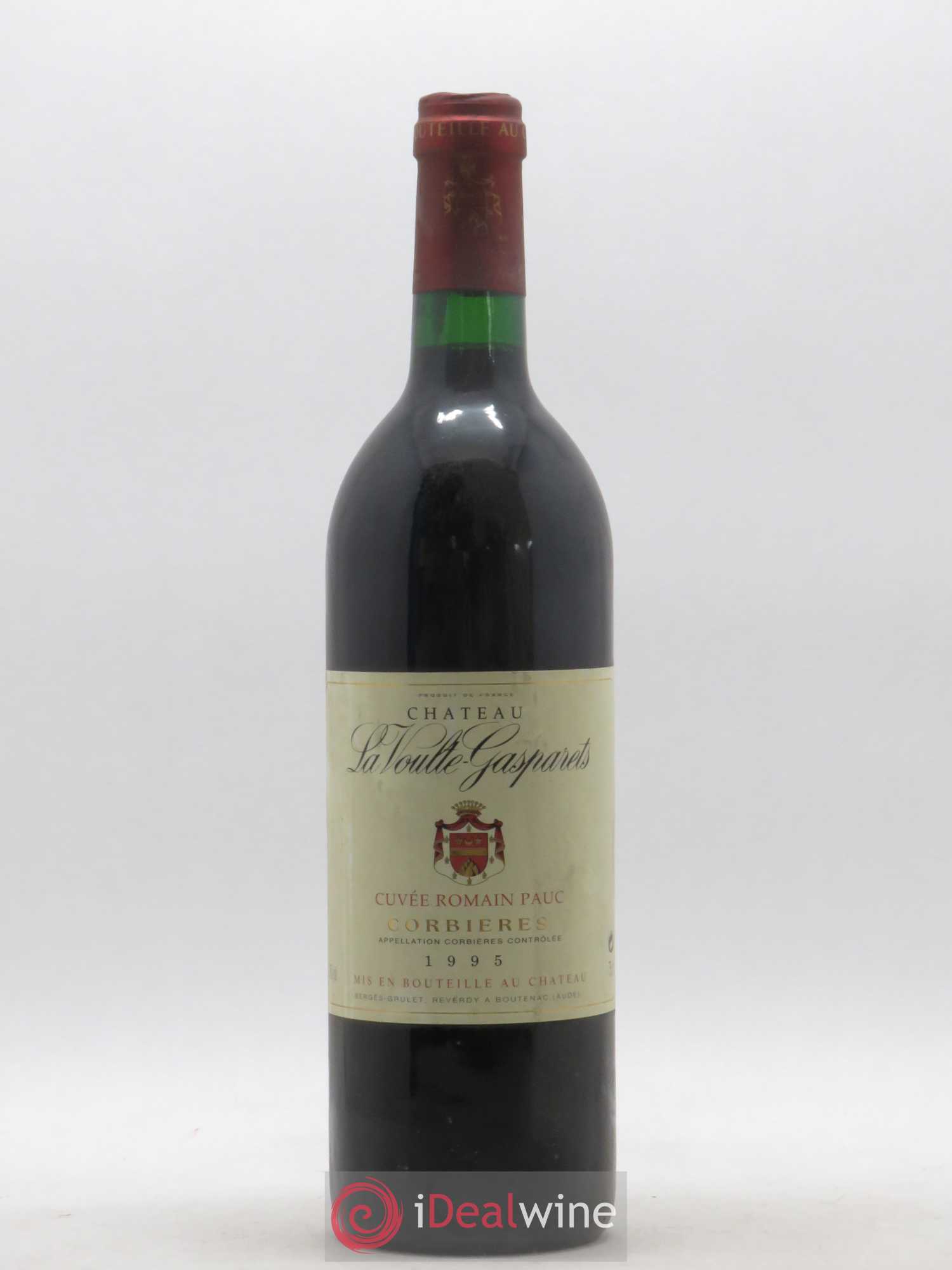 Corbières Boutenac La Voulte-Gasparets Cuvée Romain Pauc Patrick Reverdy 1995 - Lot de 1 bouteille - 0