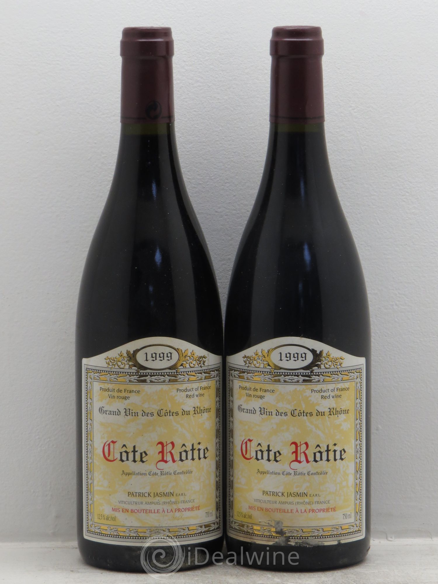 Côte-Rôtie Jasmin (Domaine) 1999 - Lot de 2 bouteilles - 0