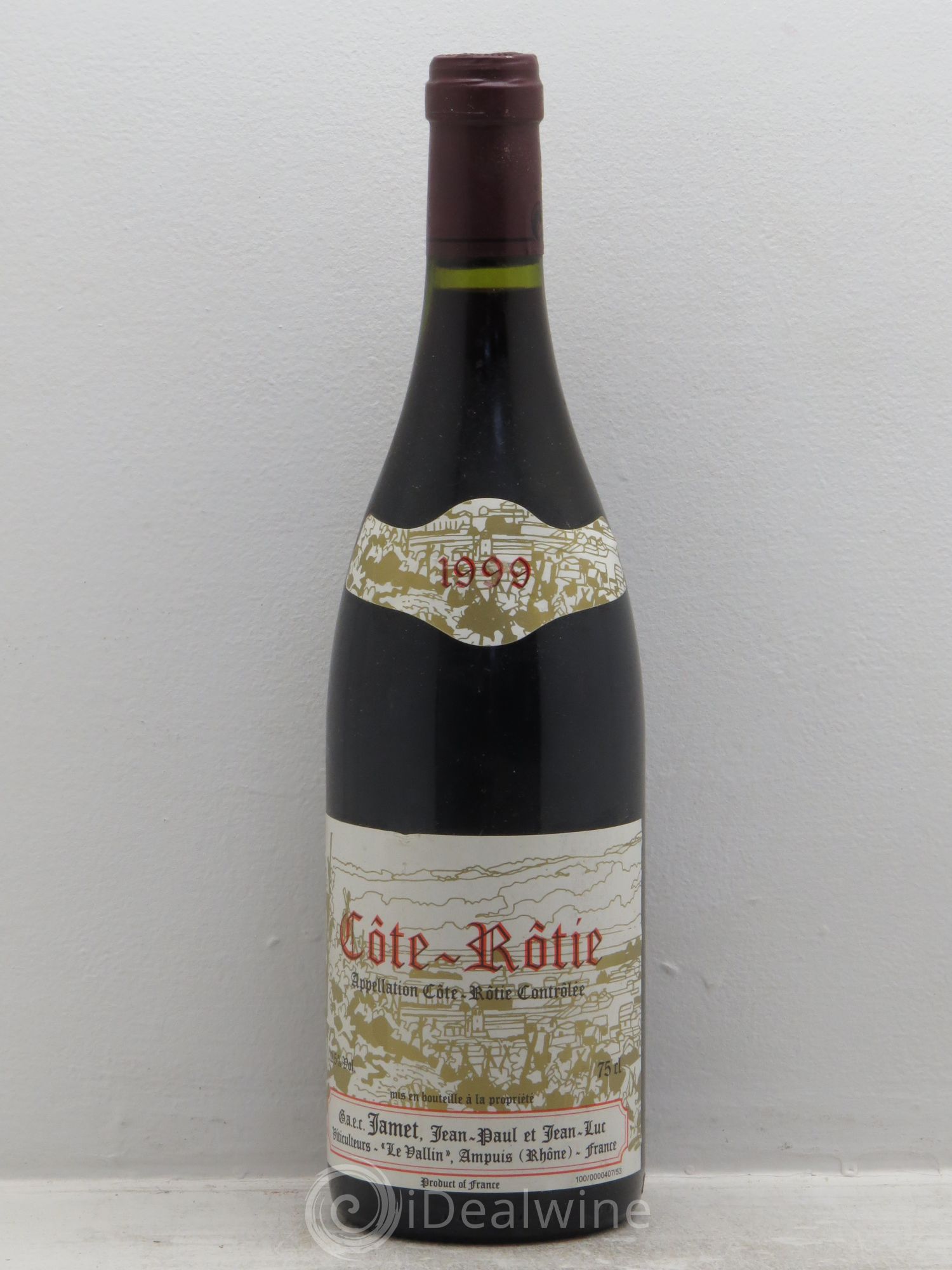 Côte-Rôtie Jamet (Domaine) 1999 - Lot de 1 bouteille - 0