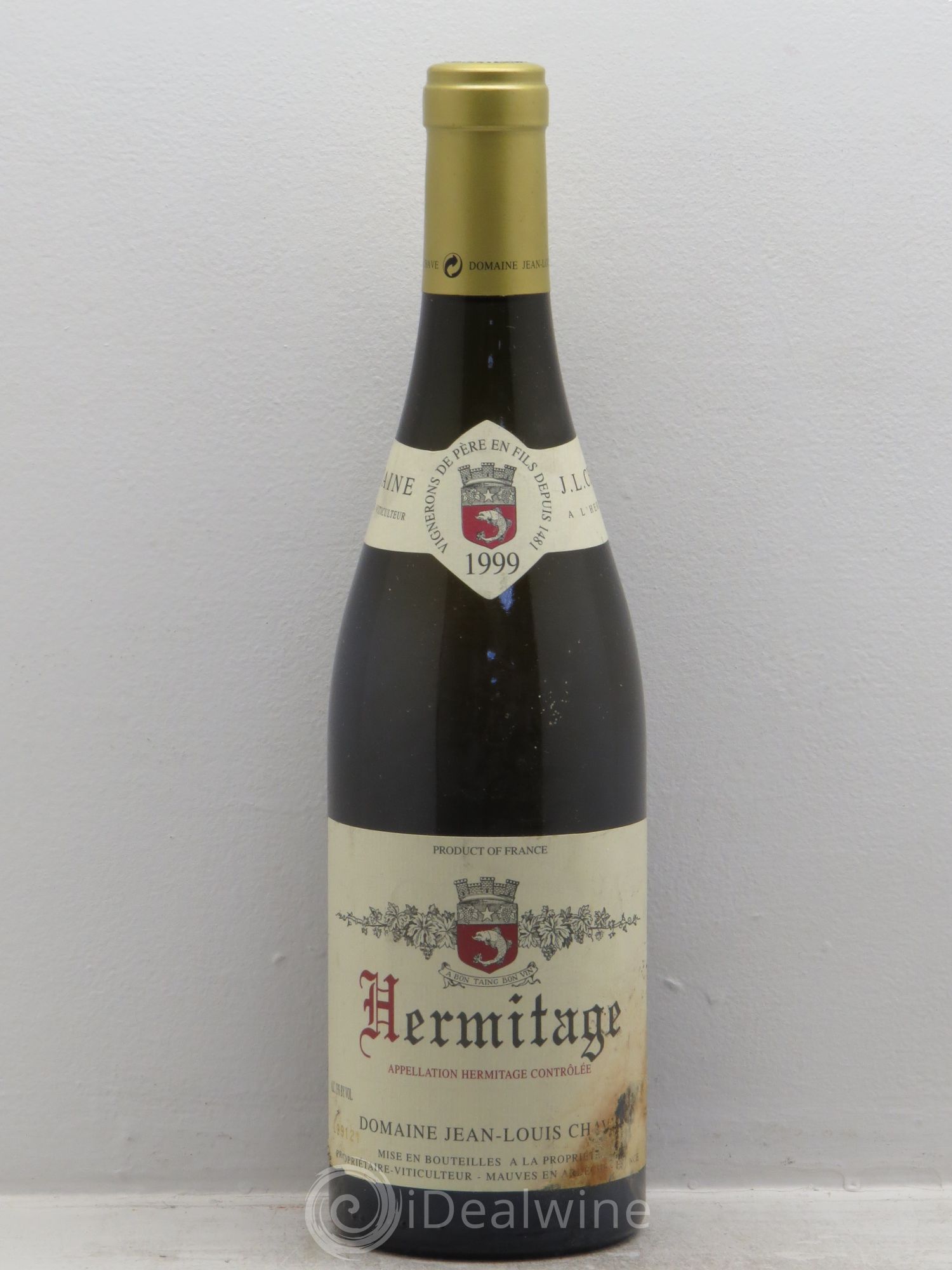 Hermitage Jean-Louis Chave 1999 - Lot de 1 bouteille - 0