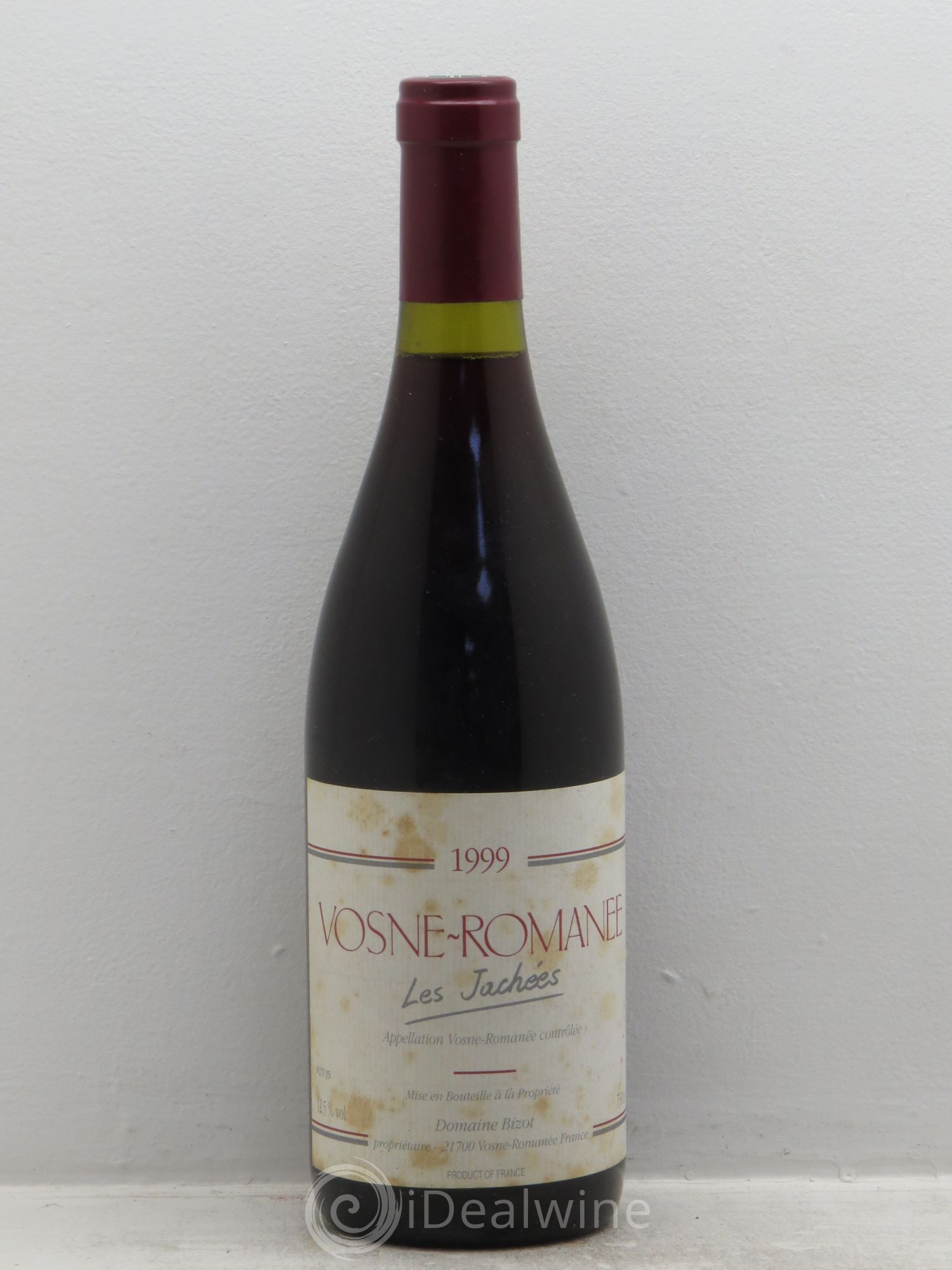 Vosne-Romanée Les Jachées - Domaine Bizot 1999 - Posten von 1 Flasche - 0