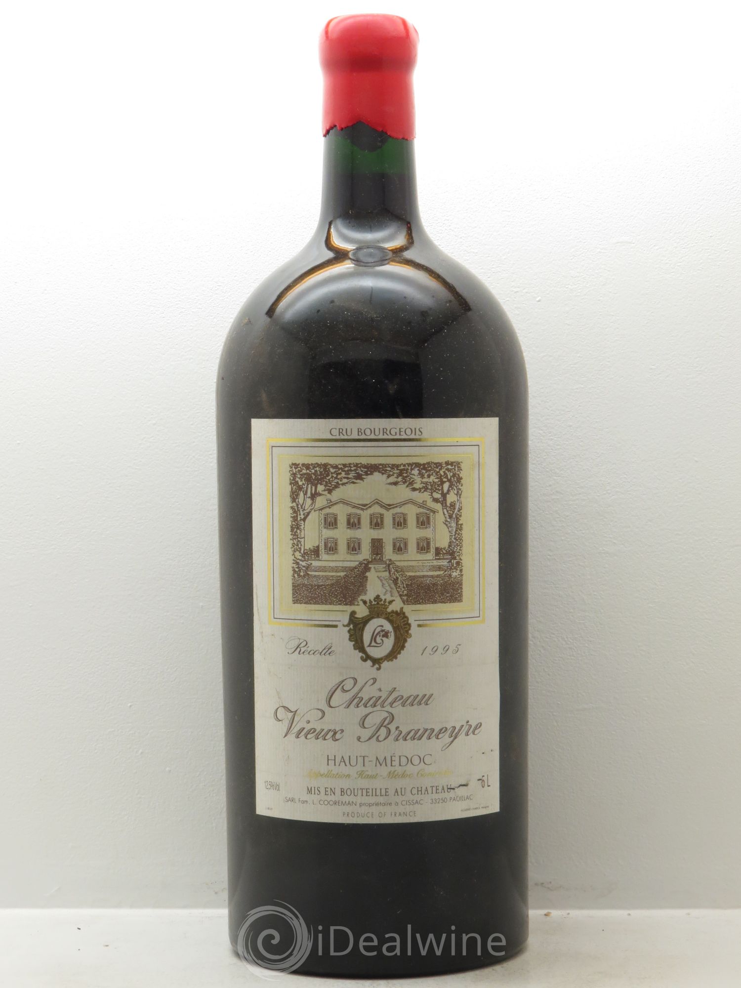 Haut Médoc Chateau Vieux Braneyre 1995 - Lotto di 1 jéroboam - 0