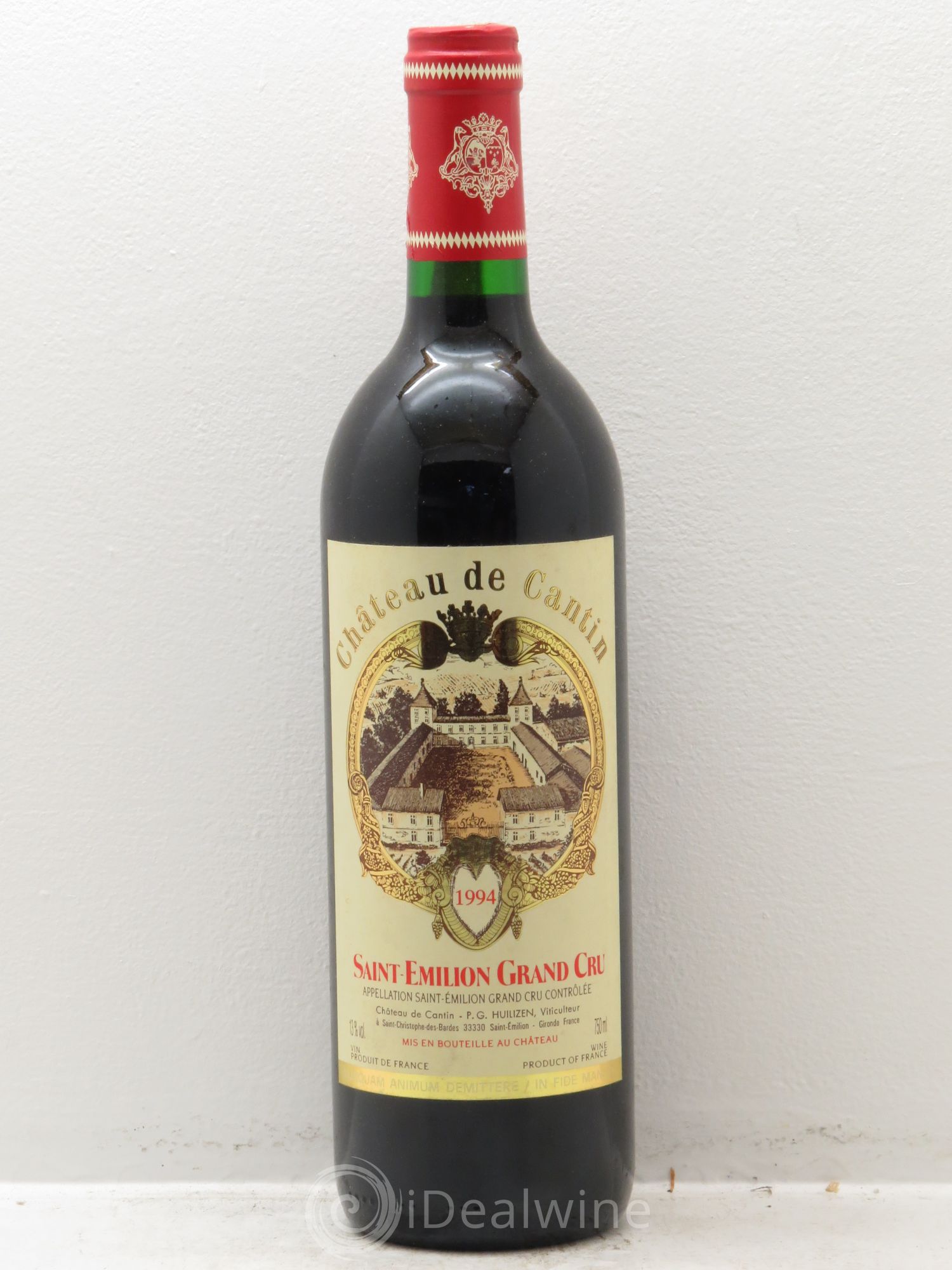 Saint-Émilion Chateau de Cantin 1994 - Posten von 1 Flasche - 0