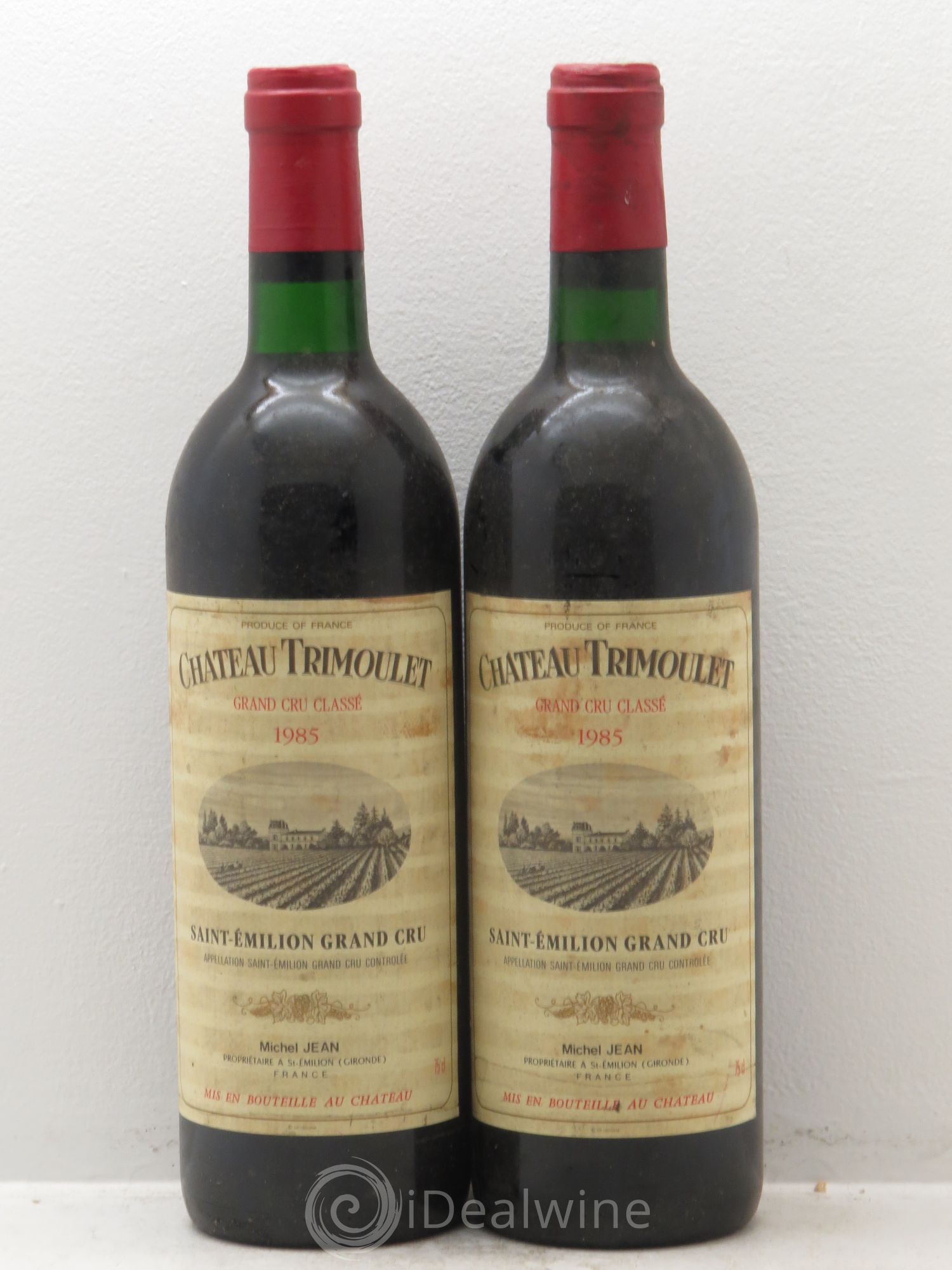 Château Trimoulet 1985 - Lot de 2 bouteilles - 0
