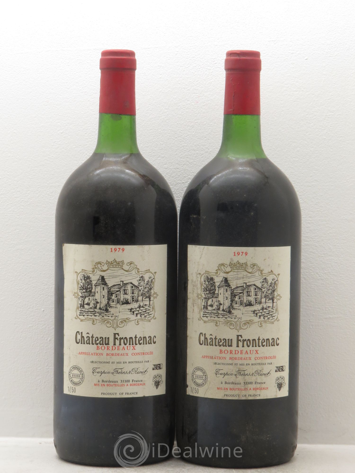Bordeaux Château Frontenac 1979 - Posten von 2 Magnum - 0