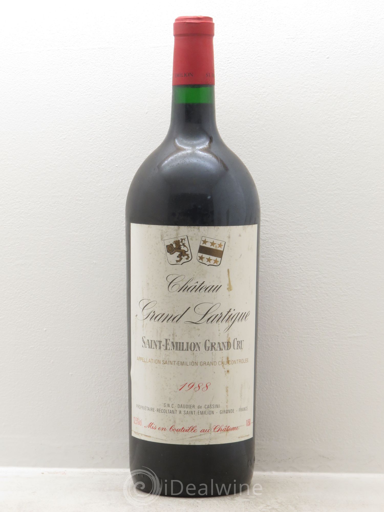Saint-Émilion Château Grand Lartigue 1988 - Lot de 1 magnum - 0