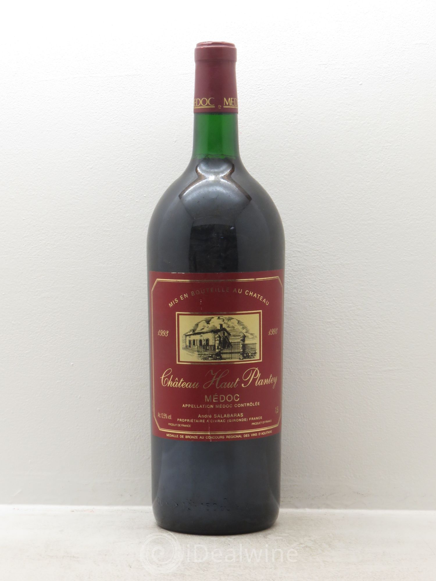 Médoc Château Haut Plantey 1993 - Posten von 1 Magnum - 0