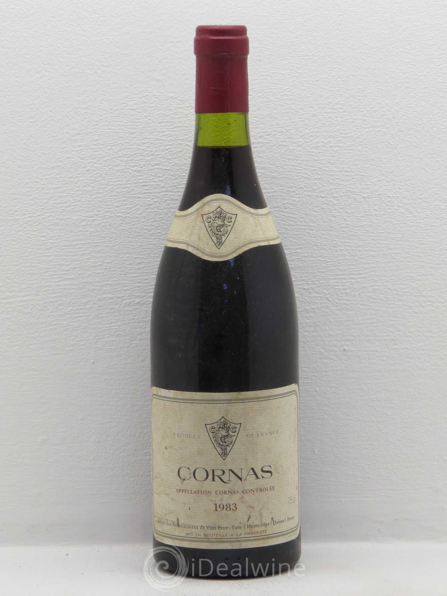 Cornas Tain Hermitage 1983 - Posten von 1 Flasche - 0