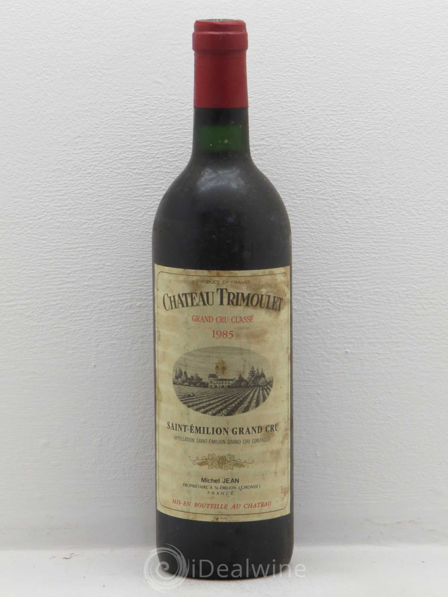 Château Trimoulet 1985 - Lot de 1 bouteille - 0