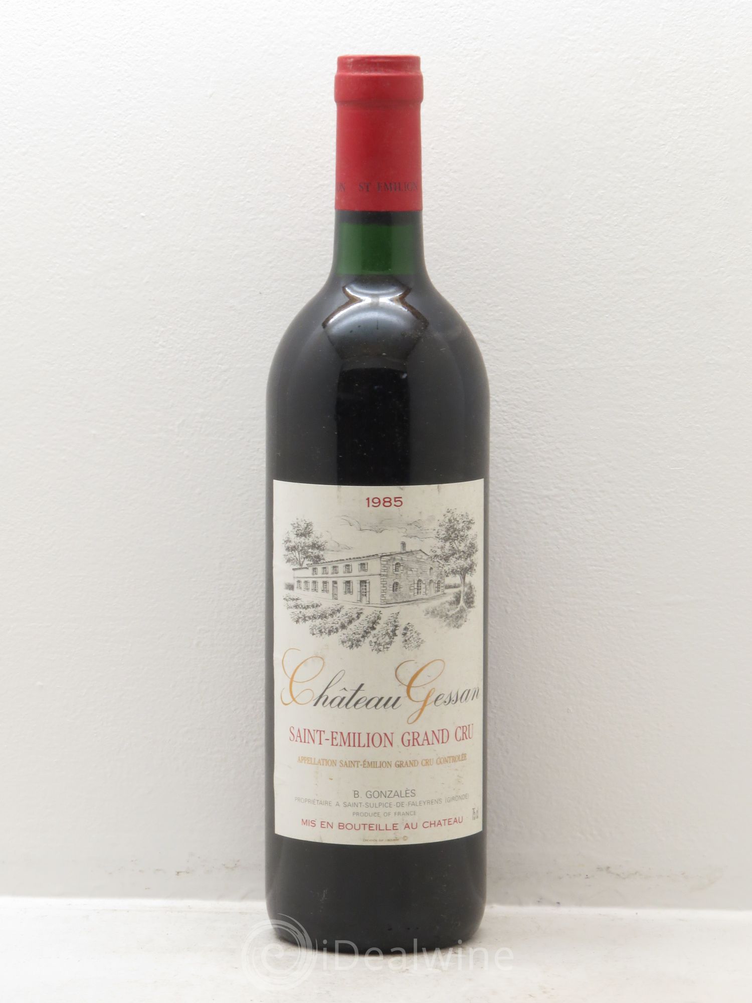 Saint-Émilion Château Gessan 1985 - Posten von 1 Flasche - 0
