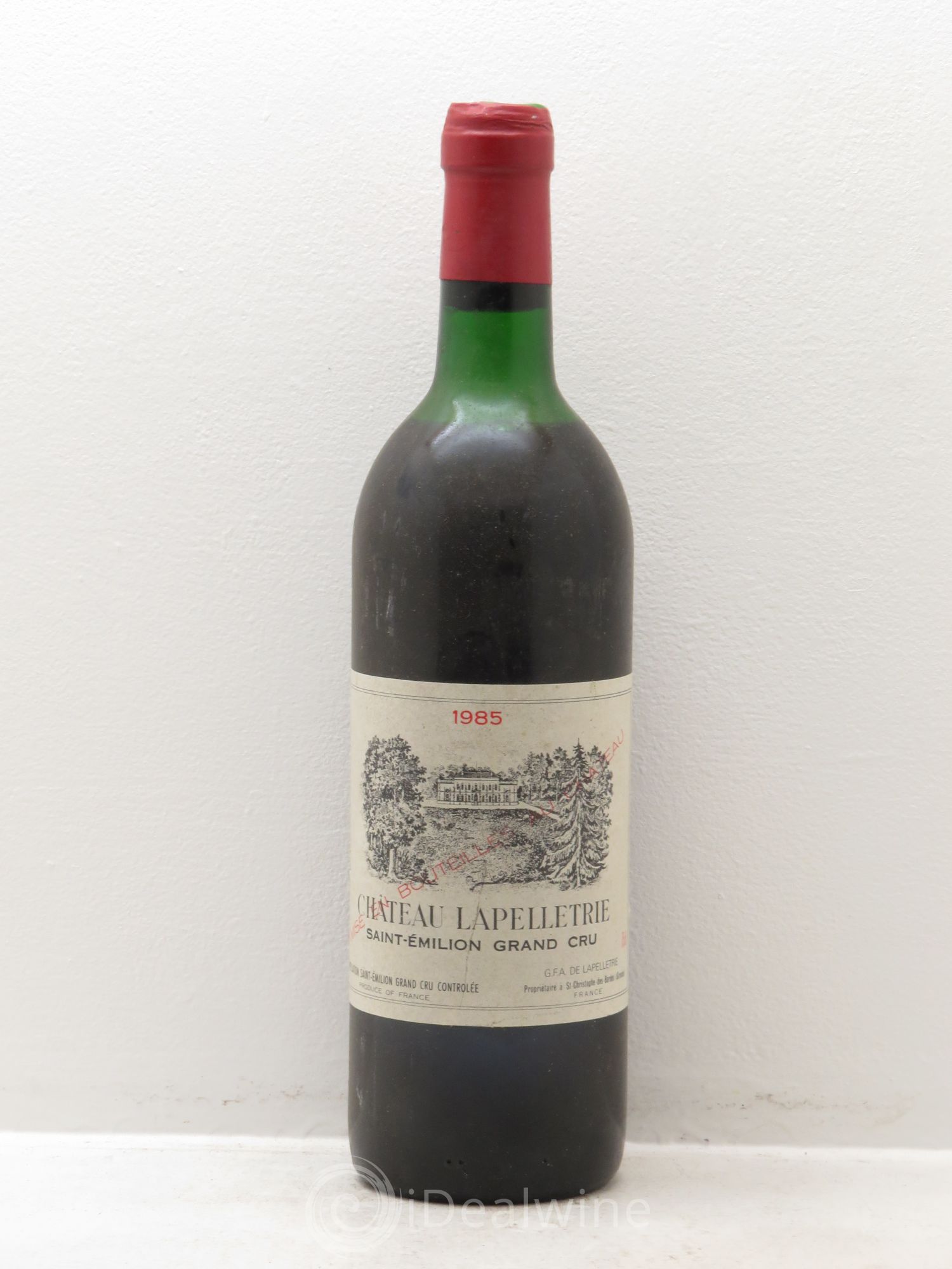 Saint-Émilion Château Lapelletrie Grand Cru 1985 - Posten von 6 Flaschen - 0