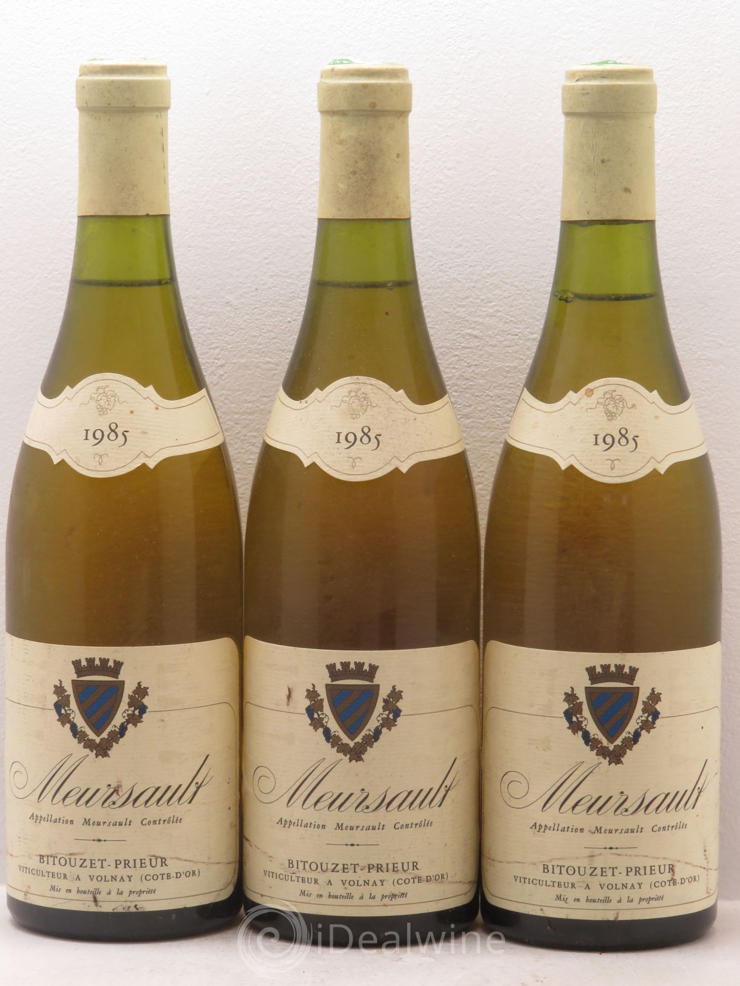 Meursault 1985 - Posten von 3 Flaschen - 0