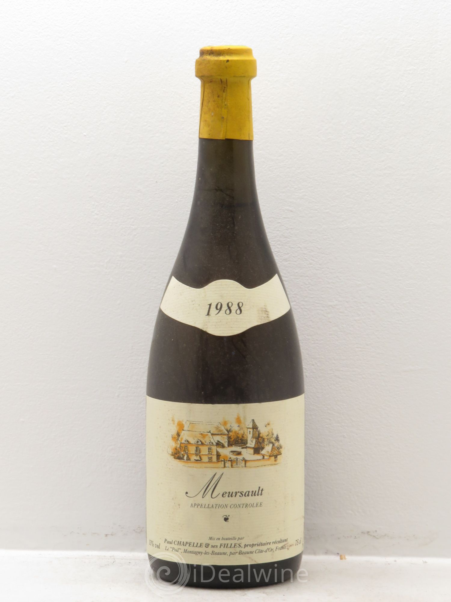 Meursault Paul Chapelle 1988 - Posten von 6 Flaschen - 0