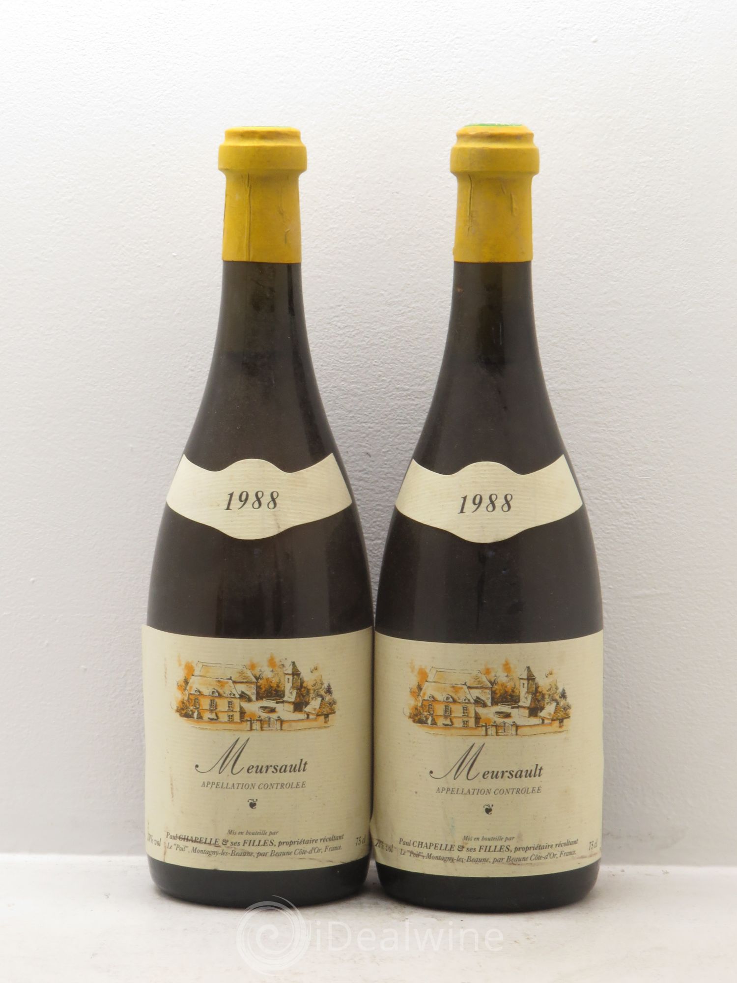 Meursault Paul Chapelle 1988 - Posten von 2 Flaschen - 0