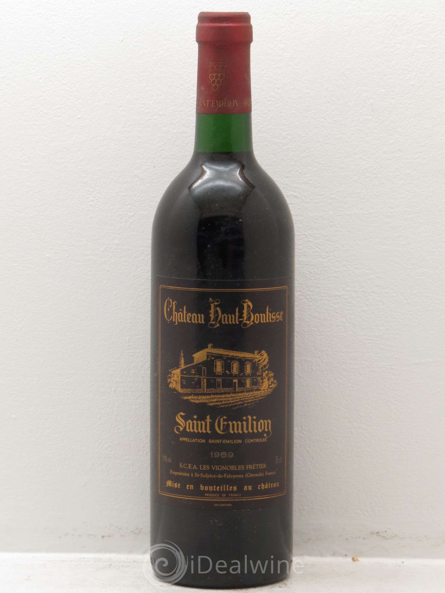 Saint-Émilion Château Haut Boutisse 1989 - Posten von 1 Flasche - 0