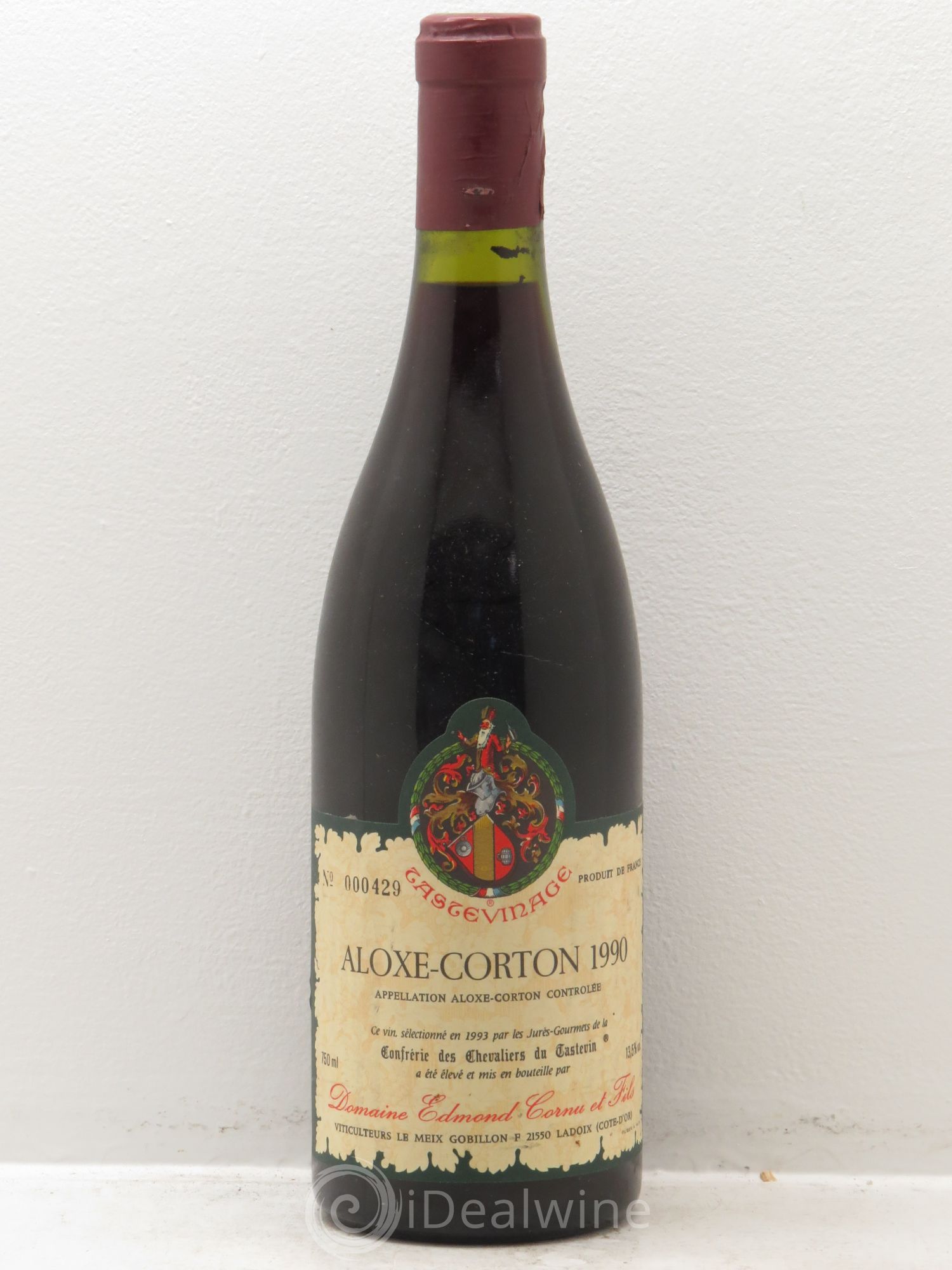 Aloxe-Corton 1990 - Lot de 6 bouteilles - 0