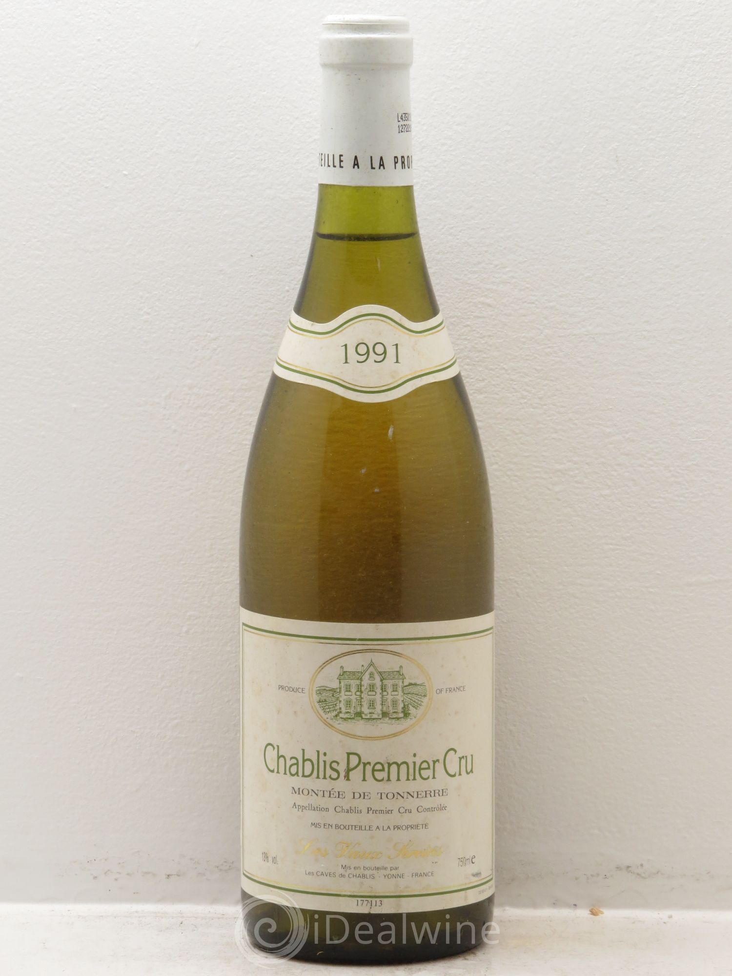 Chablis 1er Cru Les Vaux Sereins 1991 - Posten von 1 Flasche - 0