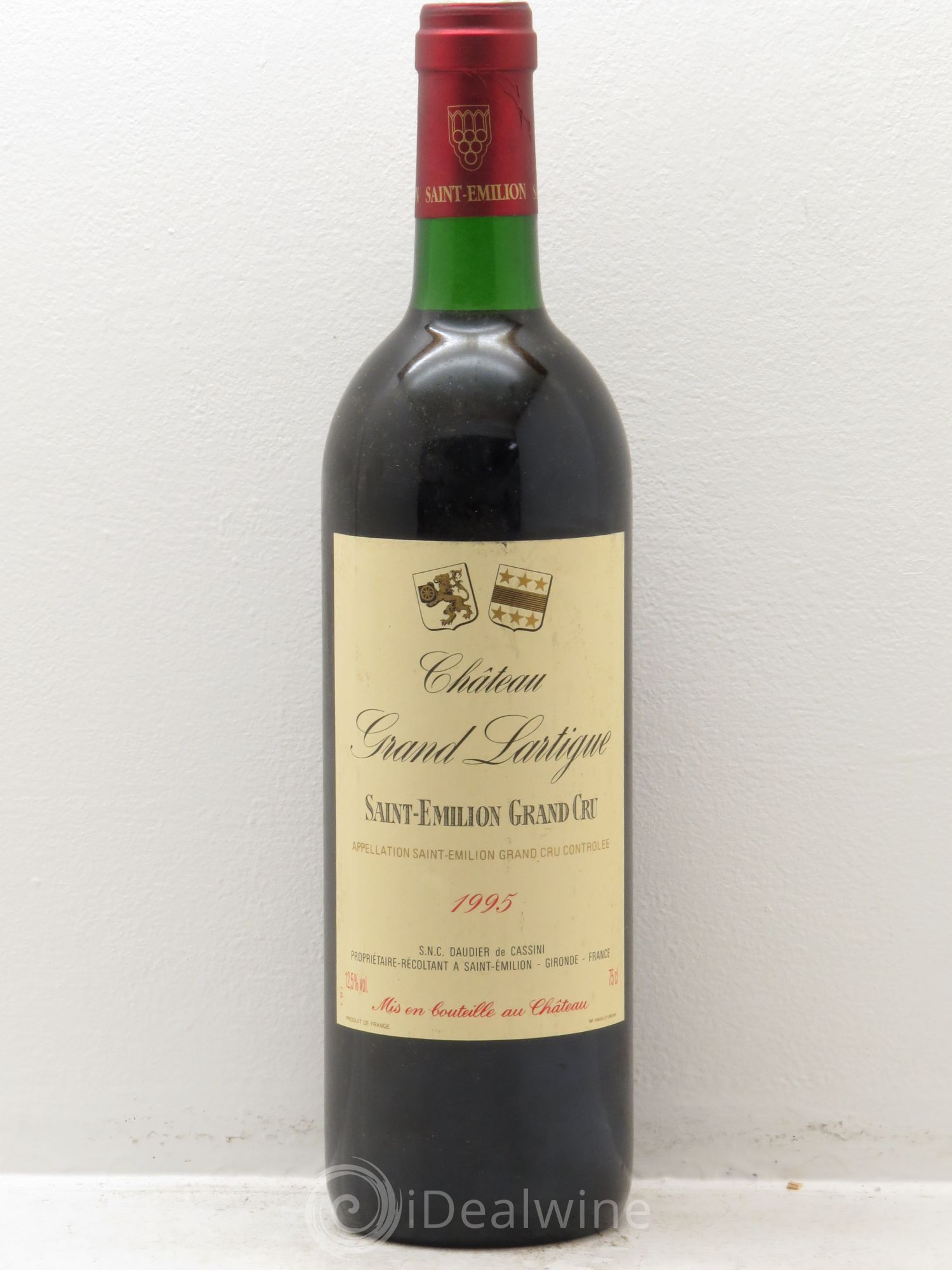 Saint-Émilion Château Grand Lartigue 1995 - Lot de 6 bouteilles - 0
