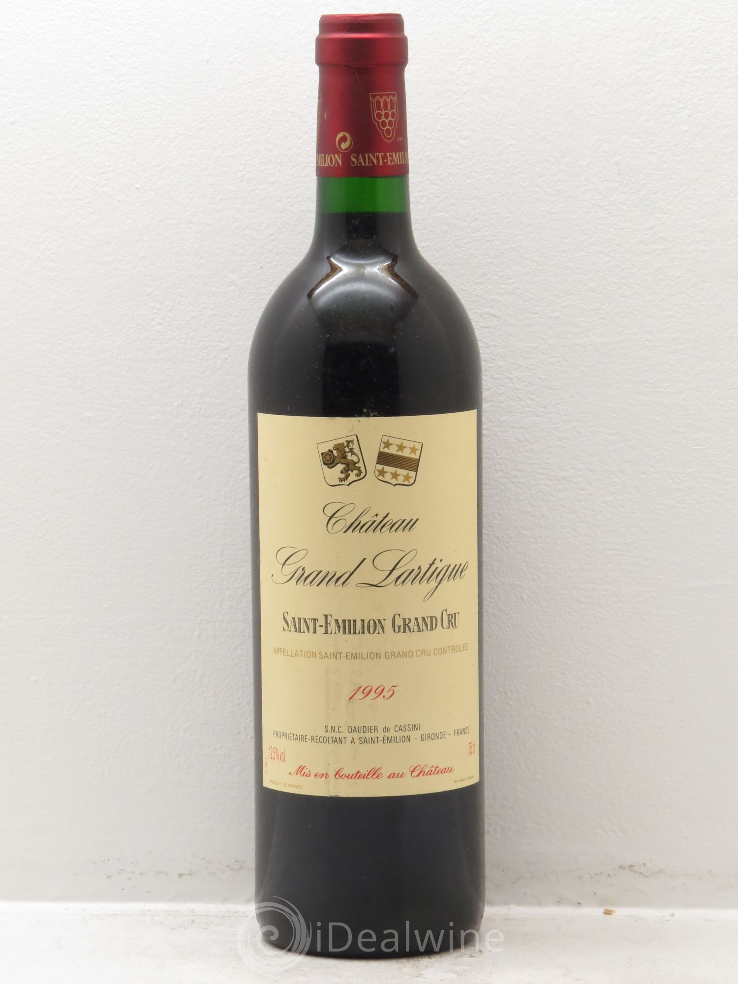 Saint-Émilion Château Grand Lartigue 1995 - Lot de 1 bouteille - 0