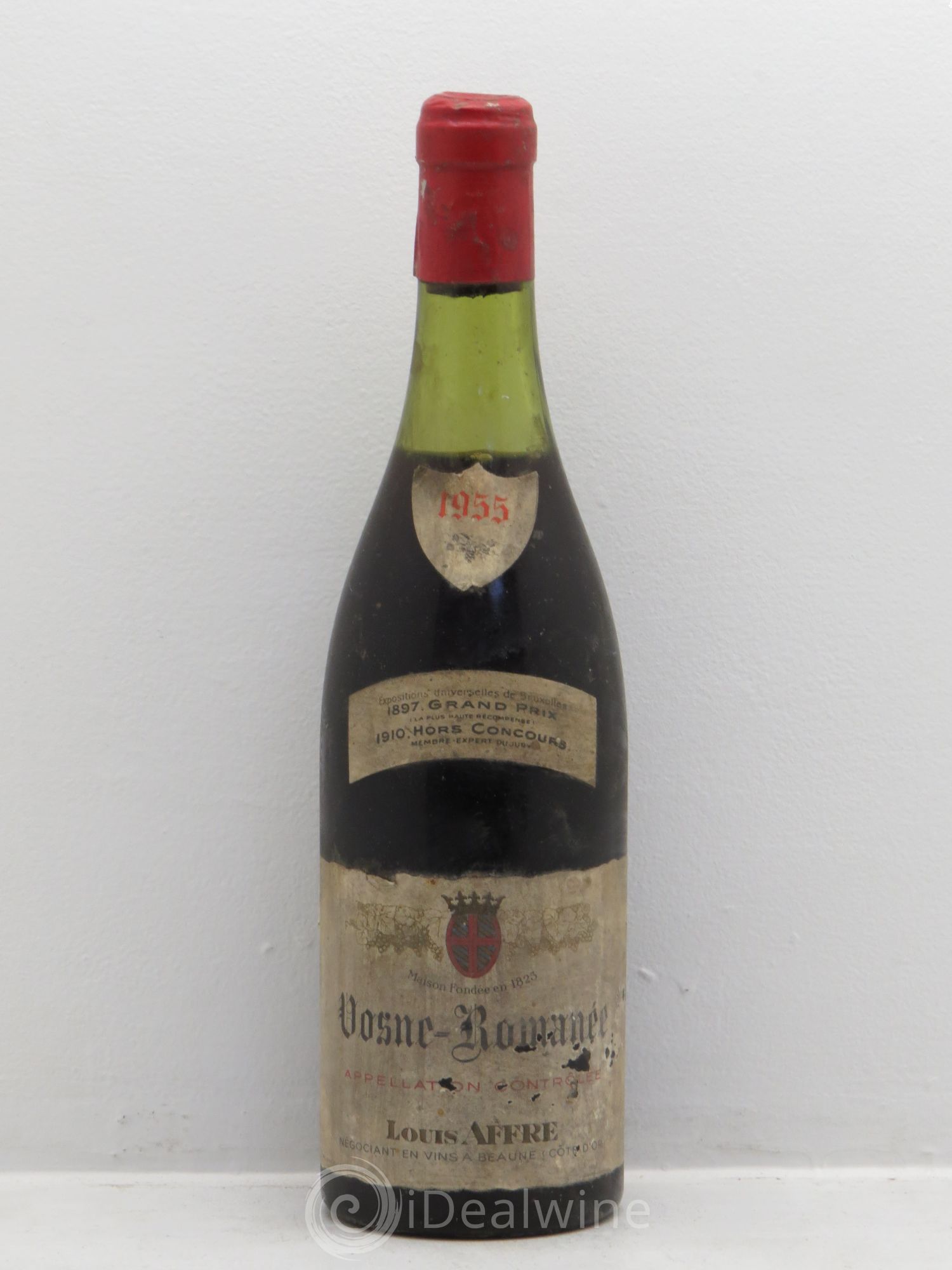 Vosne-Romanée Louis Affre (sans prix de réserve) 1955 - Posten von 1 Flasche - 0