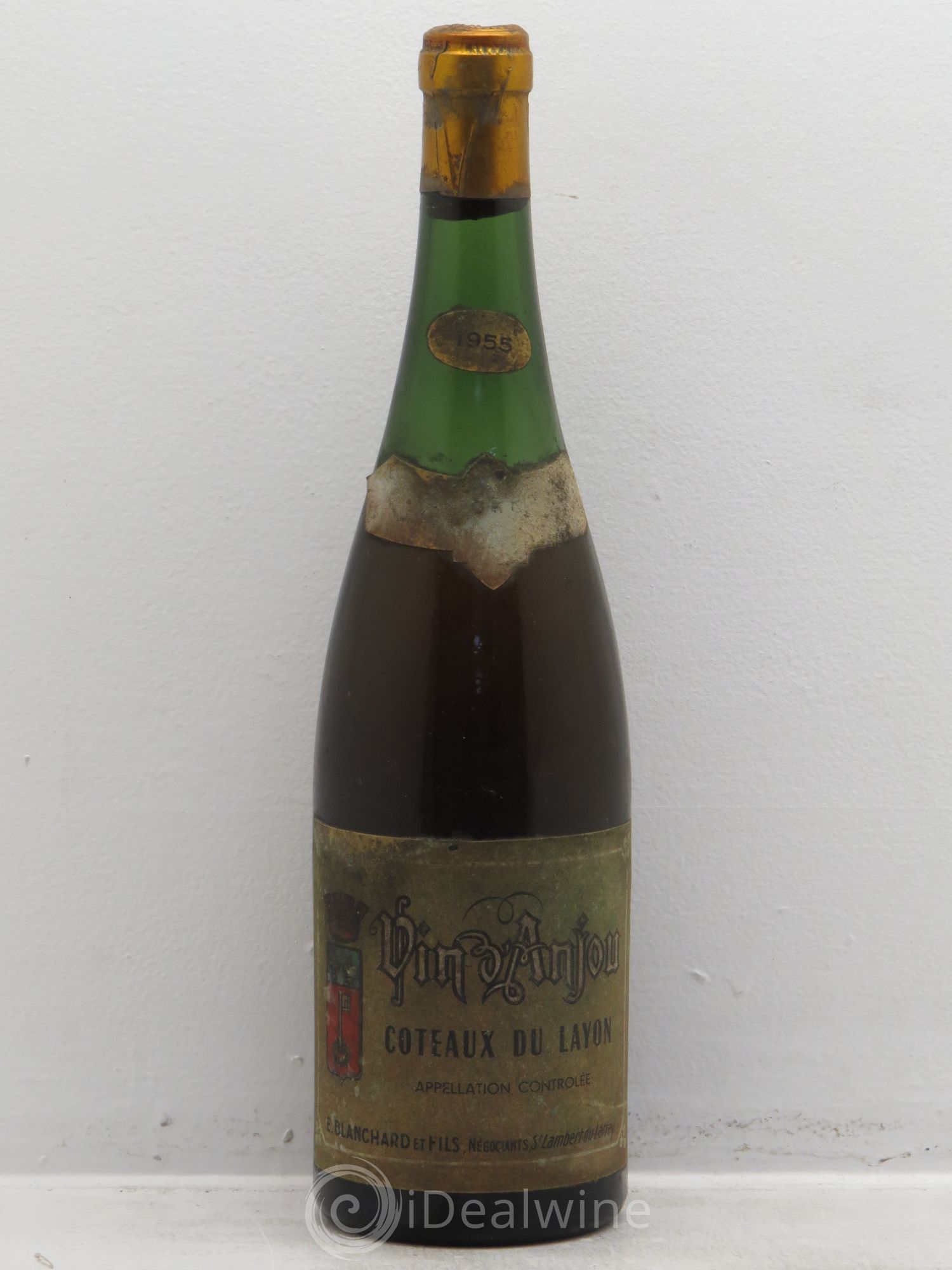 Coteaux du Layon Blanchard sec (sans prix de réserve) 1955 - Lotto di 1 bottiglia - 0