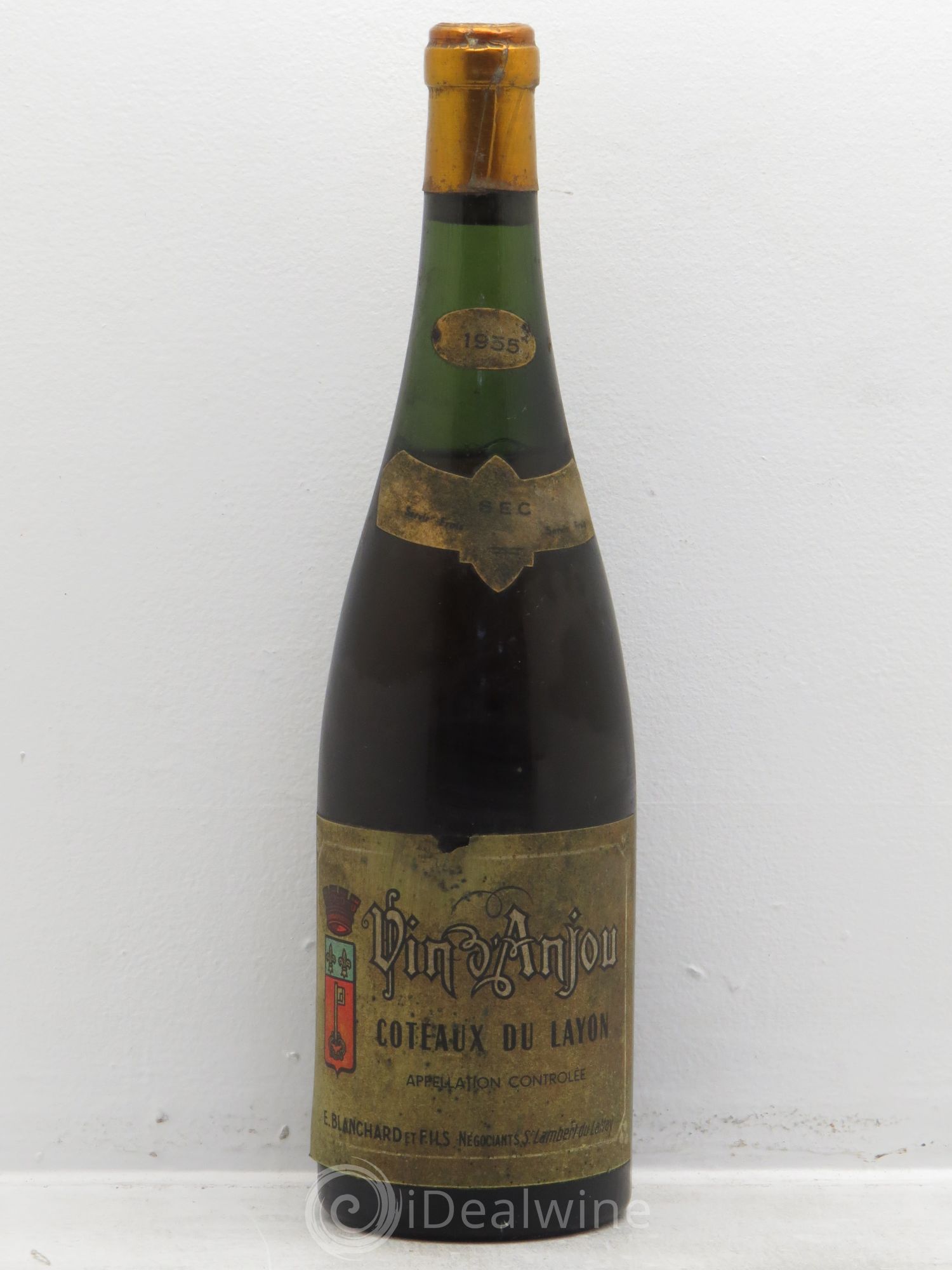 Coteaux du Layon Blanchard sec 1955 - Posten von 1 Flasche - 0