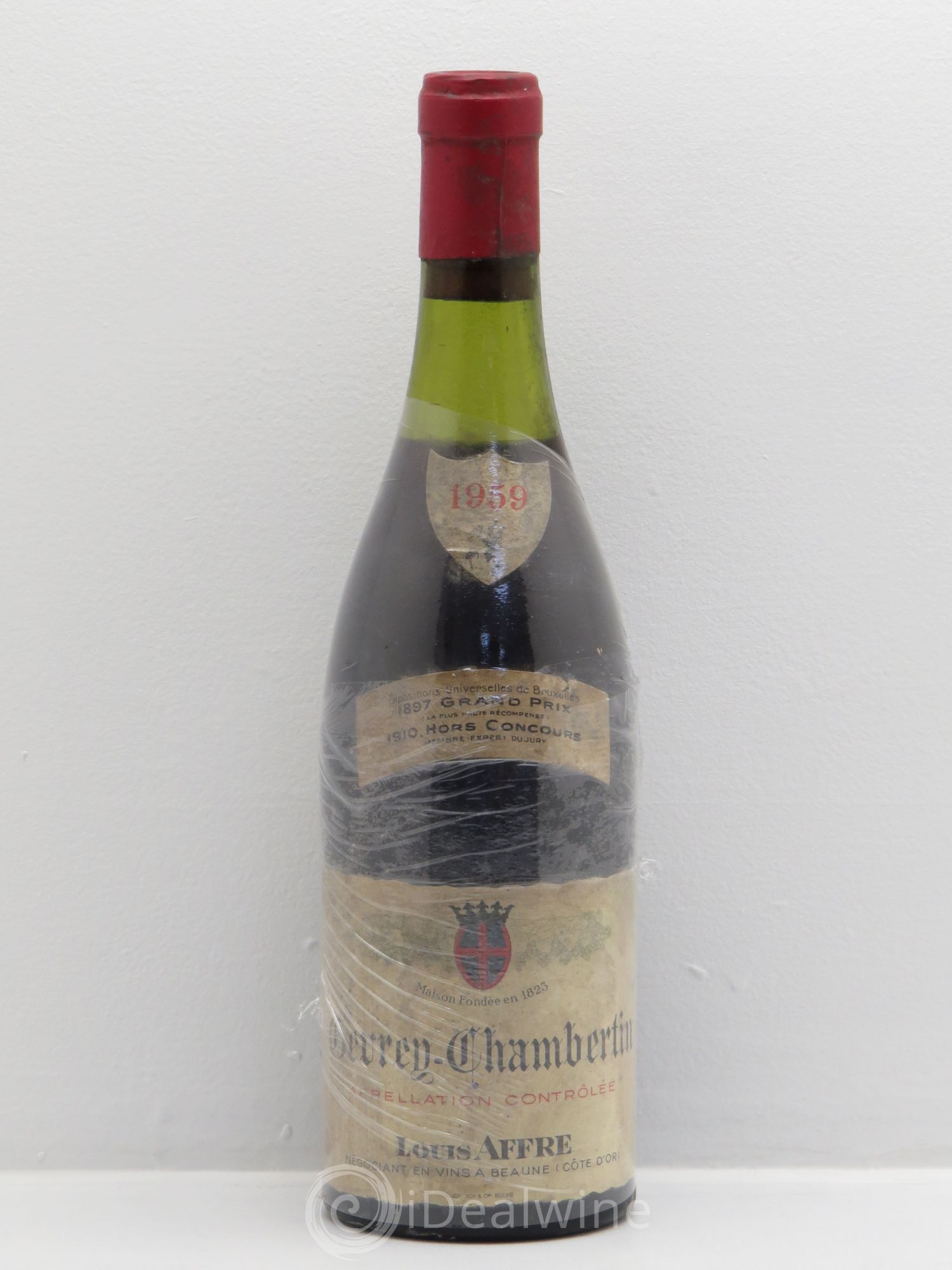 Gevrey-Chambertin Louis Affre (sans prix de réserve) 1959 - Posten von 1 Flasche - 0