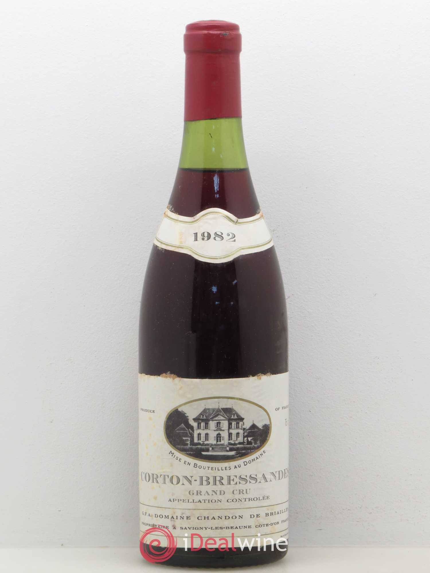 Corton Grand Cru Bressandes Chandon de Briailles 1982 - Lot de 1 bouteille - 0