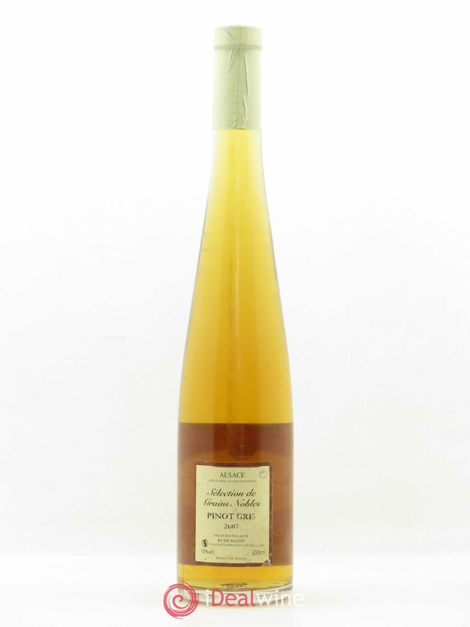 Alsace Pinot Gris Selection Grains Nobles Ruhlmann Schutz (sans prix de réserve)  2007 - Lot de 1 bouteille - 1
