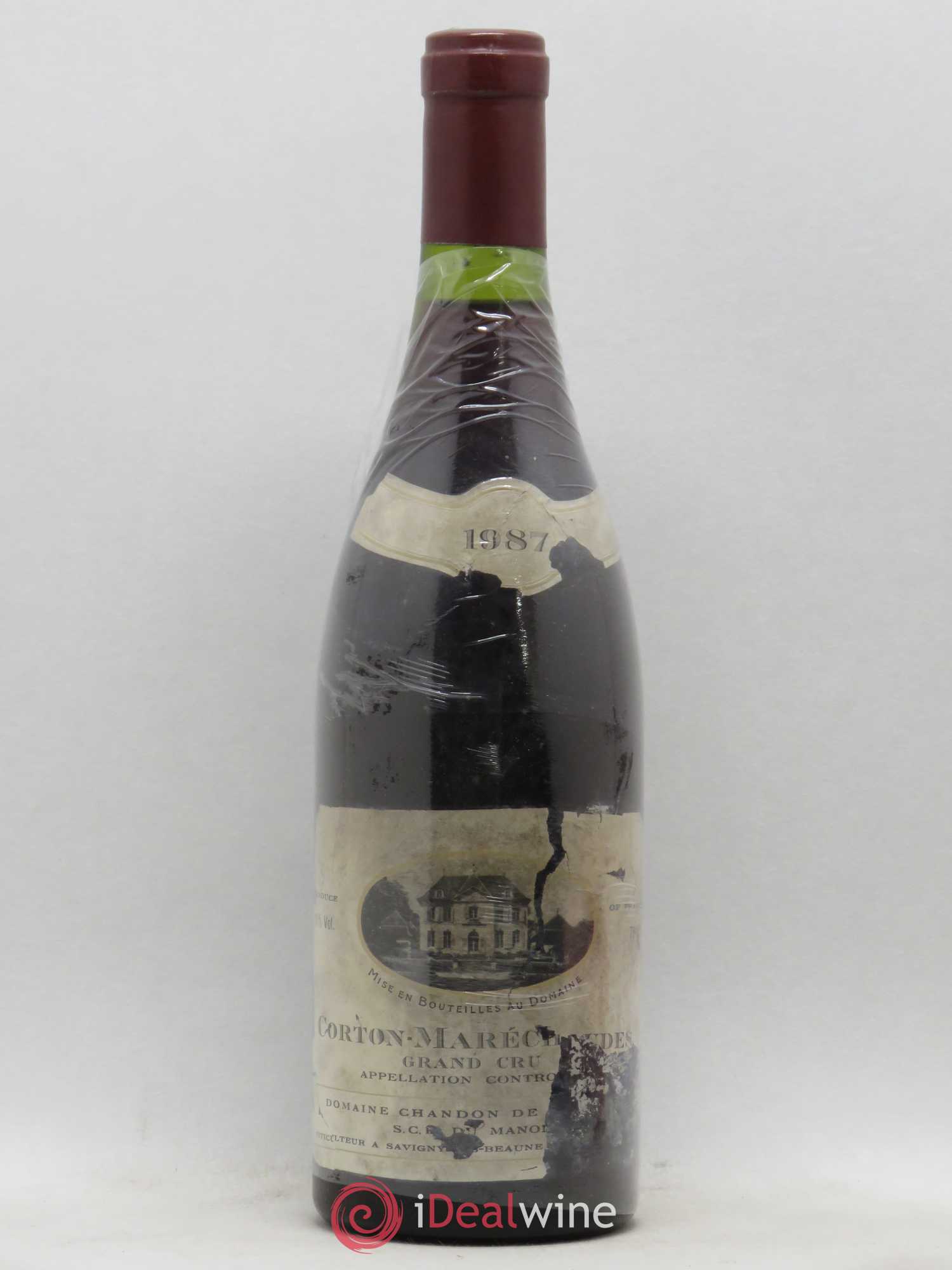 Corton Grand Cru Chandon de Briailles Les Maréchaudes (sans prix de réserve) 1987 - Posten von 1 Flasche - 0