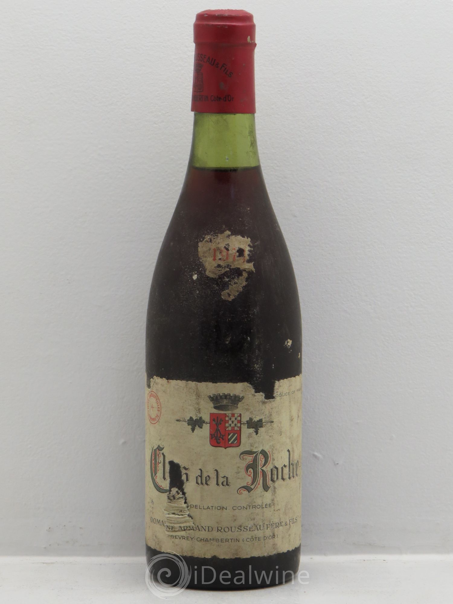 Clos de la Roche Grand Cru Armand Rousseau (Domaine) 1971 - Posten von 1 Flasche - 0