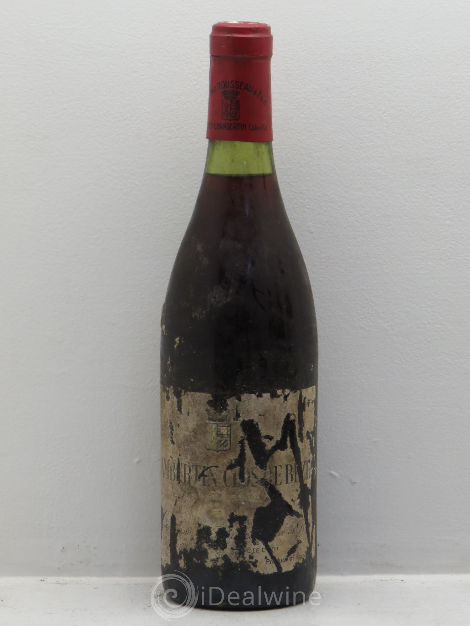 Chambertin Clos de Bèze Grand Cru Armand Rousseau (Domaine) 1972 - Lot de 1 bouteille - 0