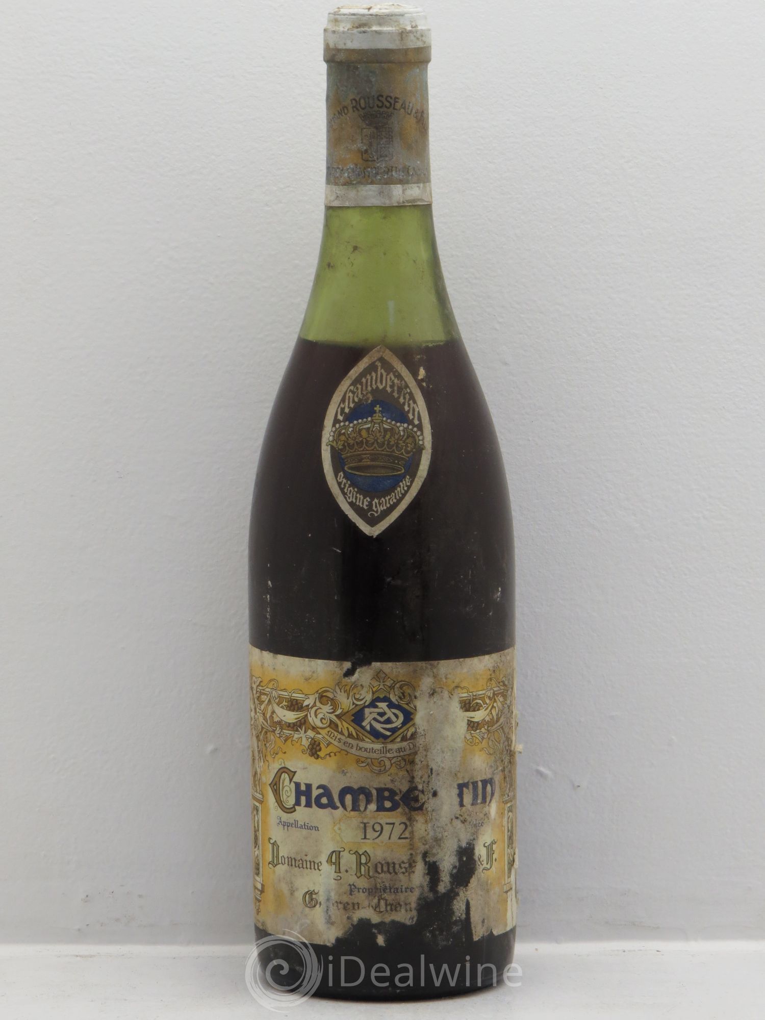 Chambertin Grand Cru Armand Rousseau (Domaine) 1972 - Lot de 1 bouteille - 0