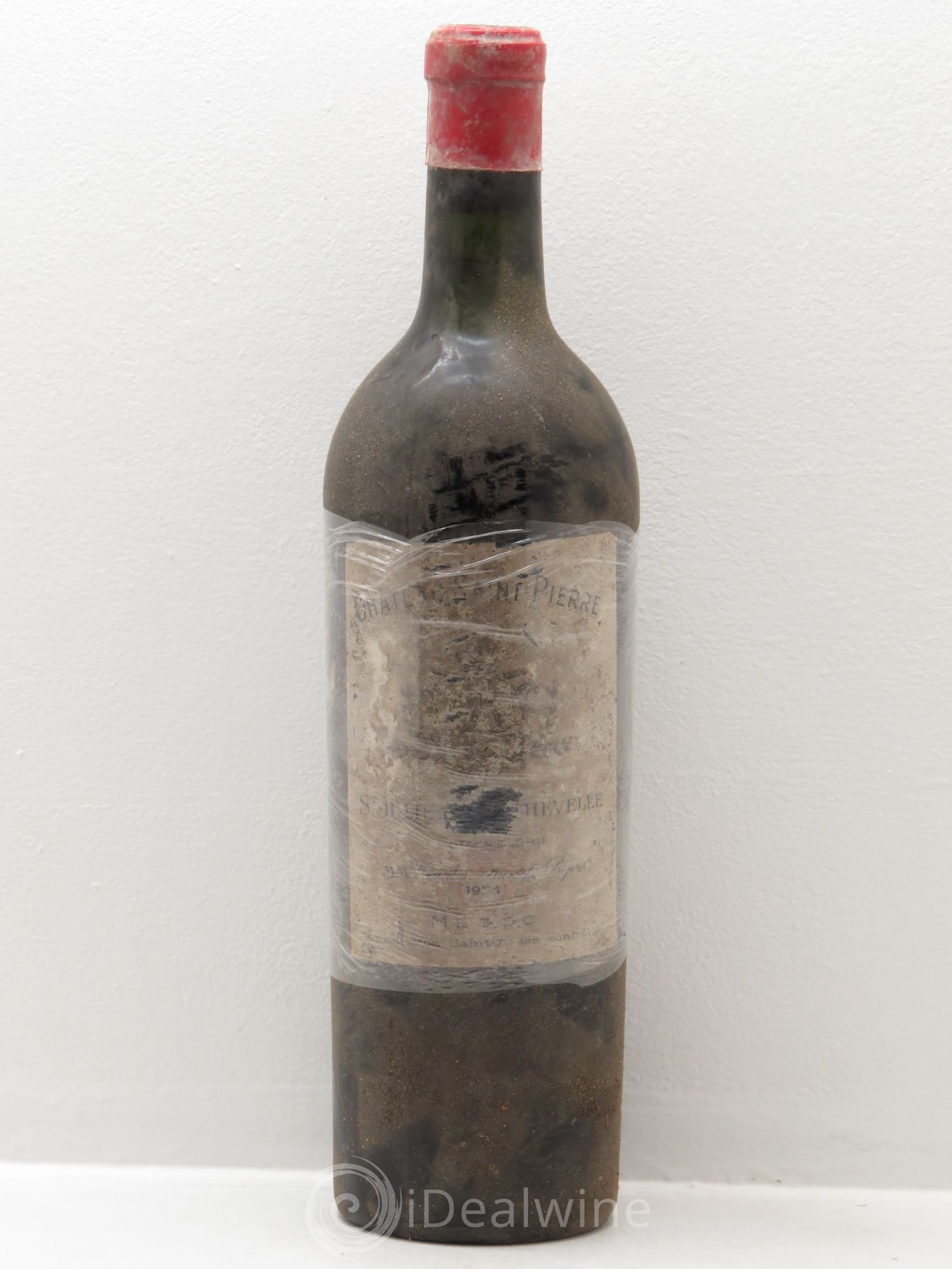 Château Saint-Pierre 4ème Grand Cru Classé 1954 - Lot de 1 bouteille - 0