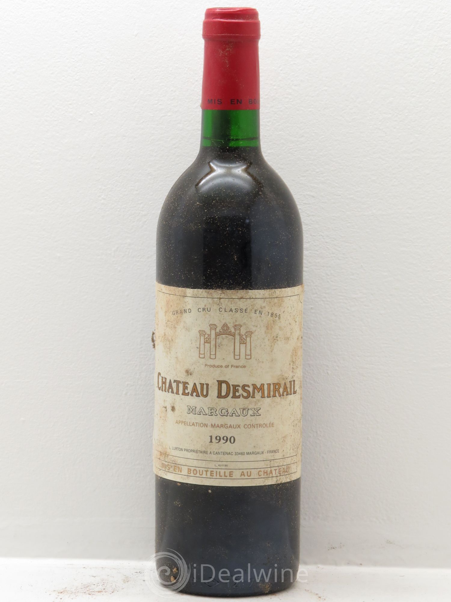 Château Desmirail 3ème Grand Cru Classé 1990 - Lot de 12 bouteilles - 0