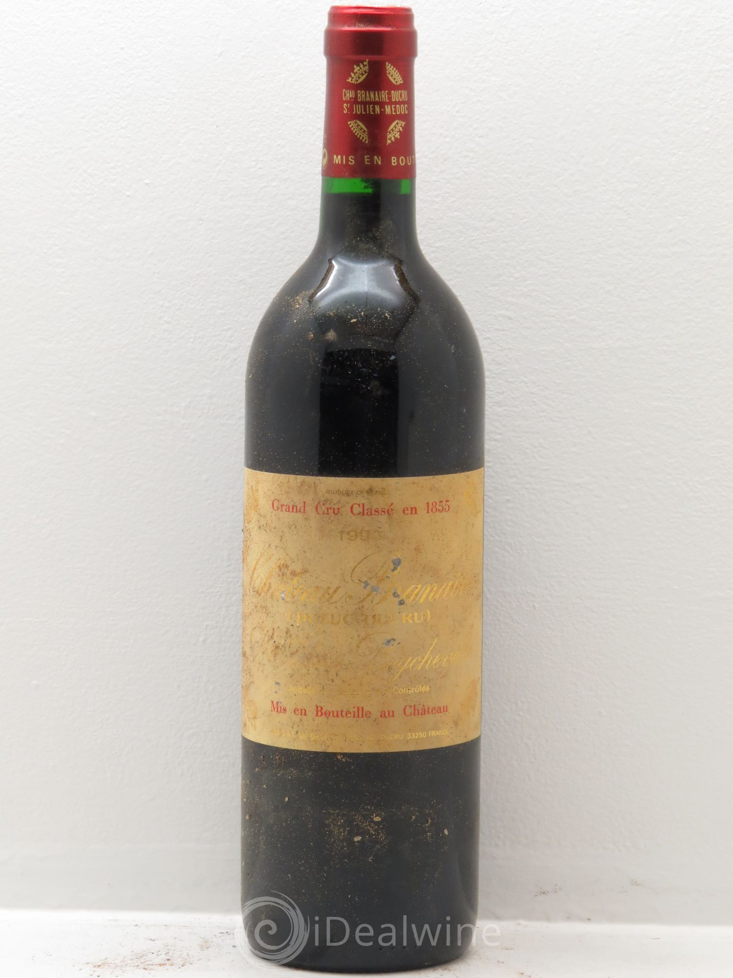 Château Branaire Ducru 4ème Grand Cru Classé 1993 - Lot de 12 bouteilles - 0