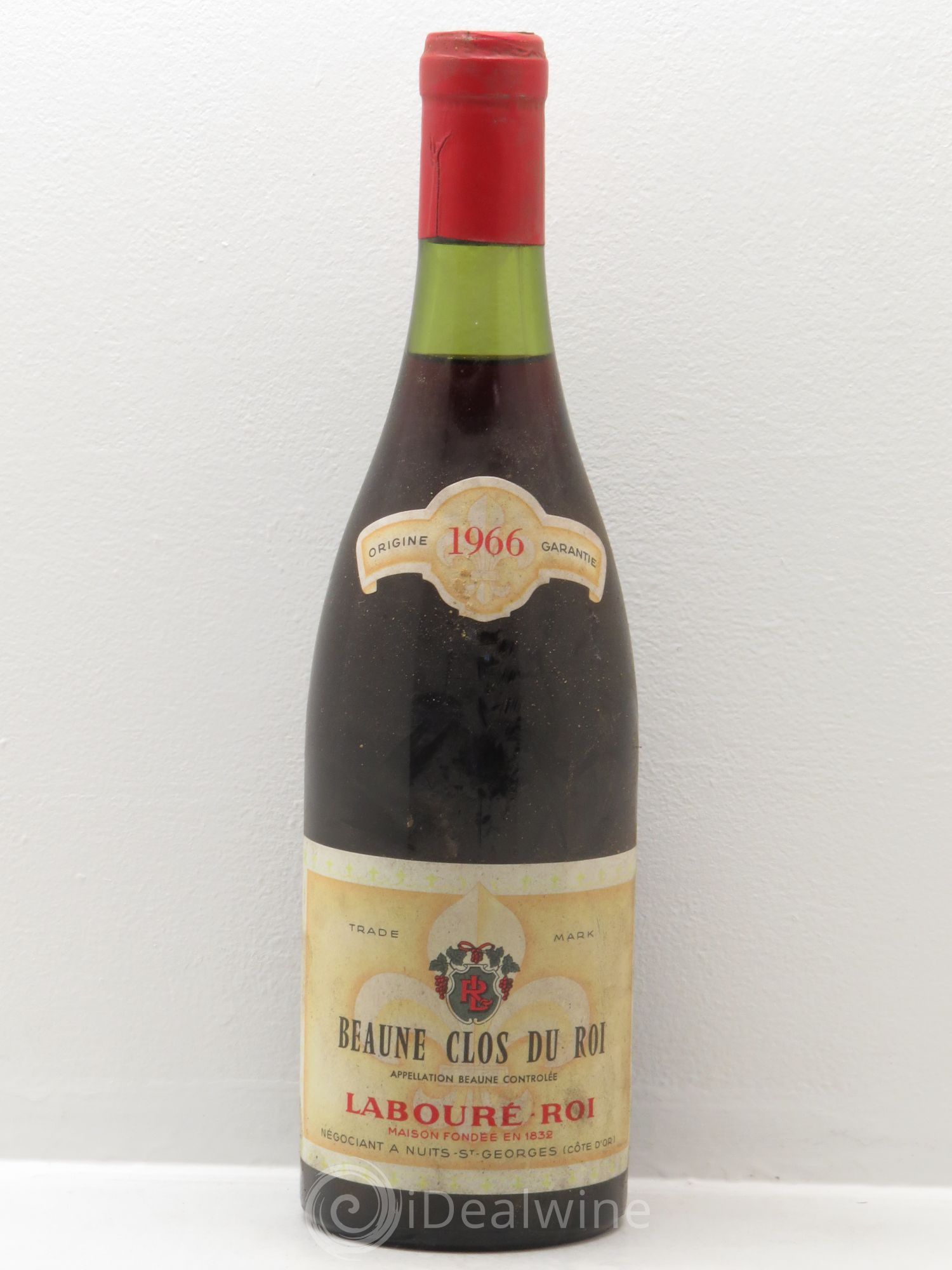 Beaune Clos du Roi Labouré-Roi 1966 - Lot de 1 bouteille - 0