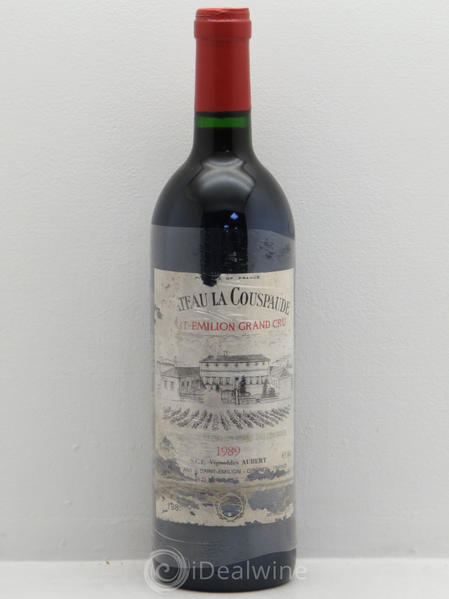 Château la Couspaude Grand Cru Classé 1989 - Lot de 1 bouteille - 0