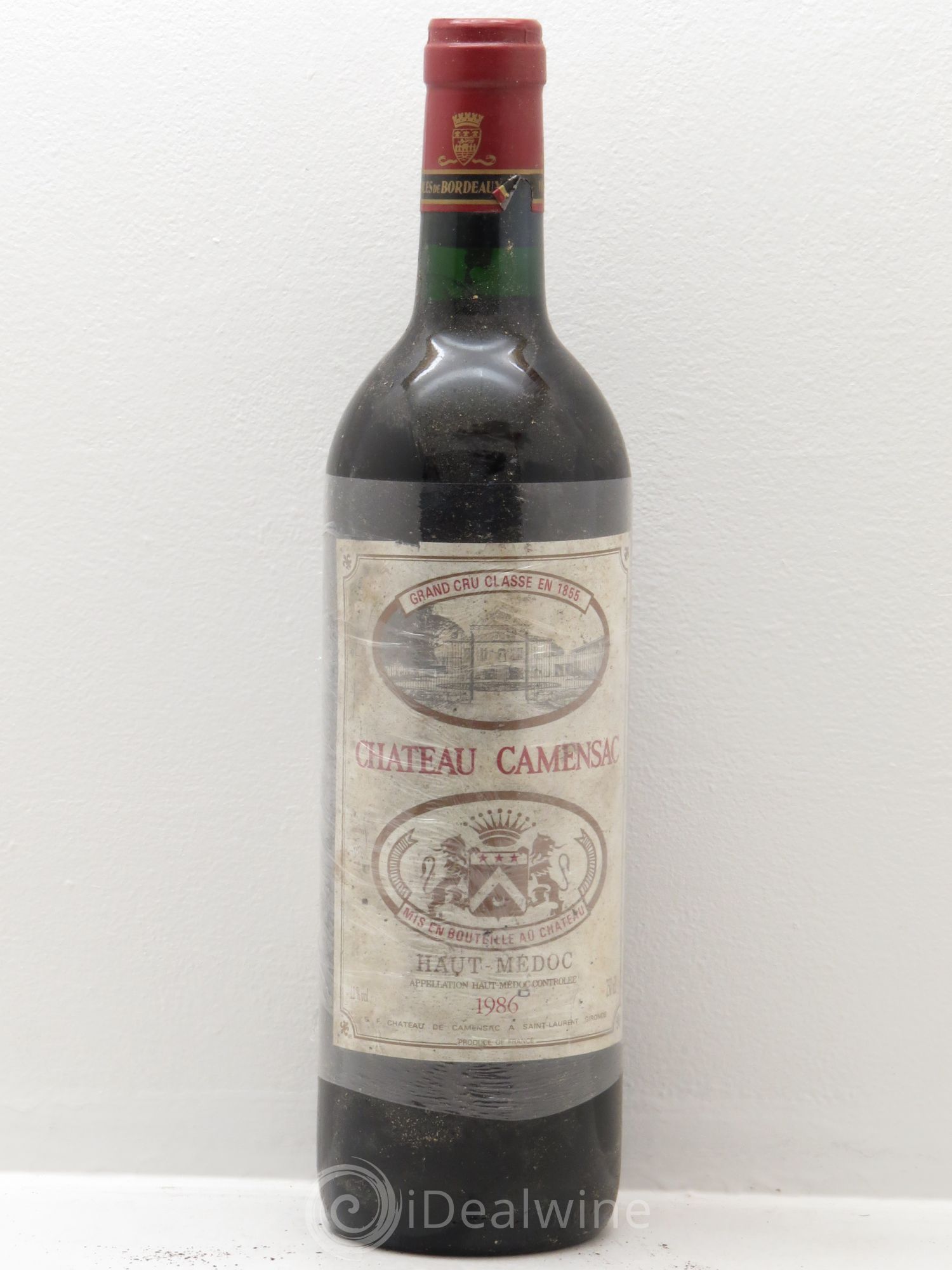Château Camensac 5ème Grand Cru Classé 1986 - Lot de 1 bouteille - 0