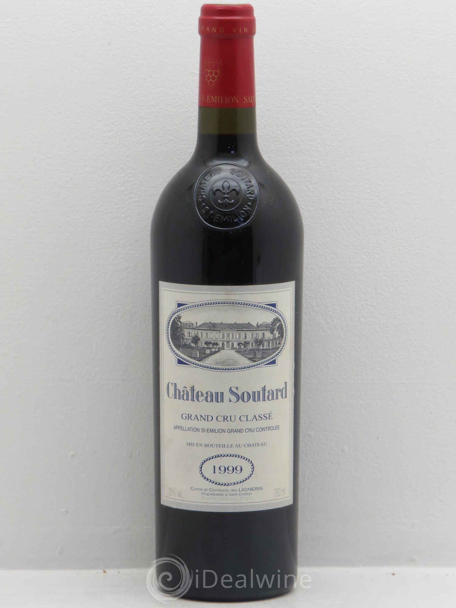 Château Soutard Grand Cru Classé 1999 - Lot de 1 bouteille - 0