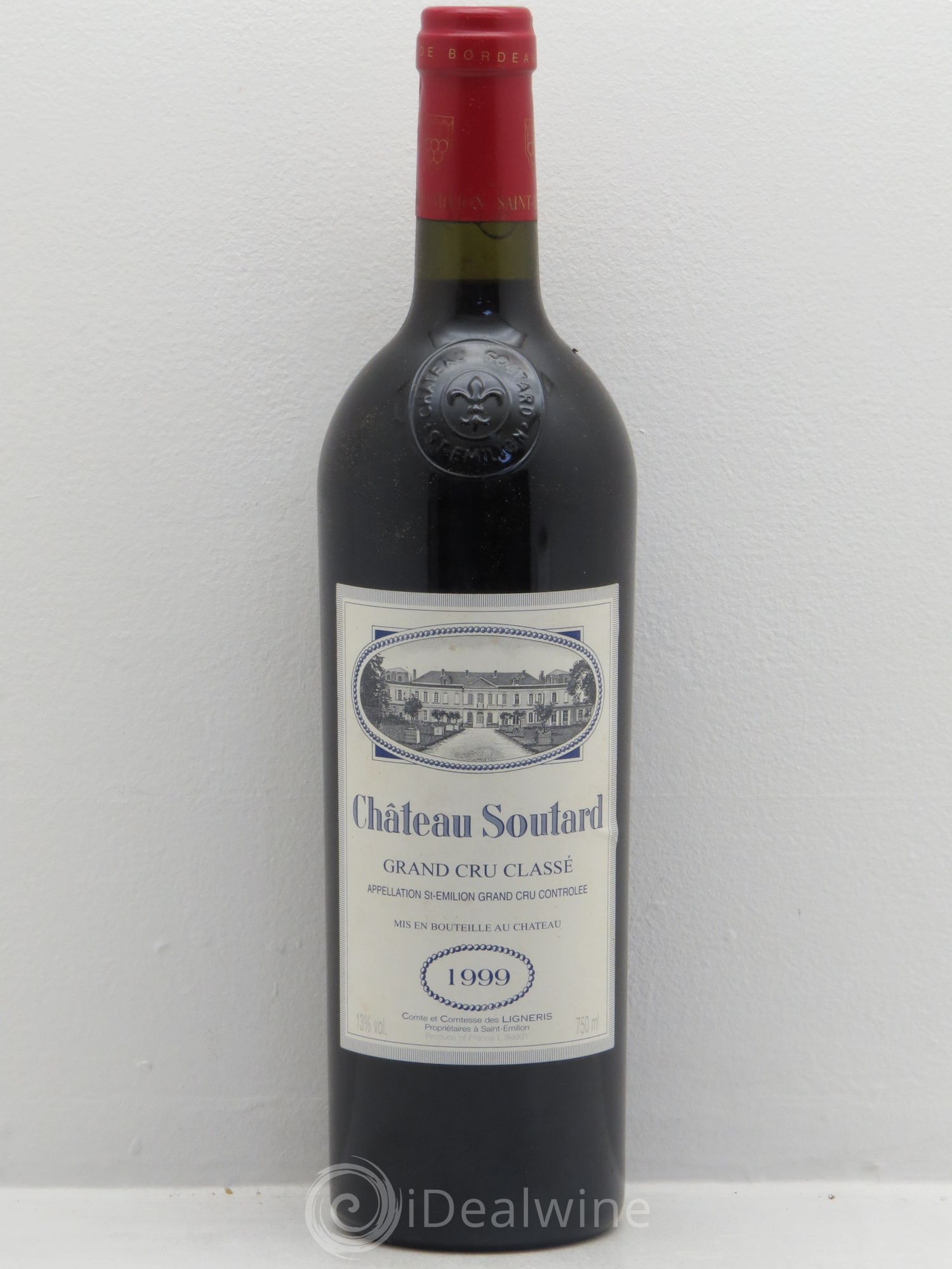 Château Soutard Grand Cru Classé 1999 - Lot de 1 bouteille - 0