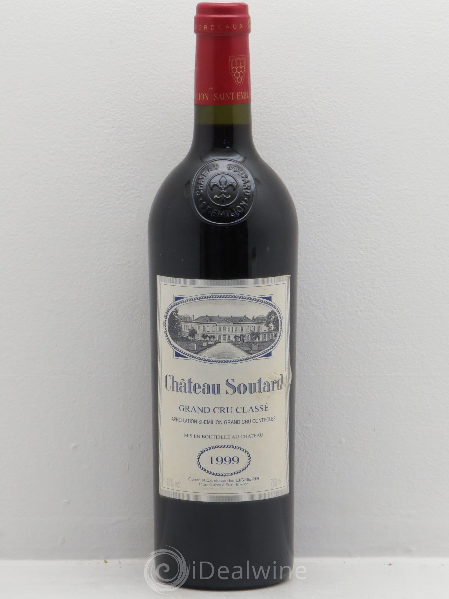 Château Soutard Grand Cru Classé 1999 - Lot de 1 bouteille - 0