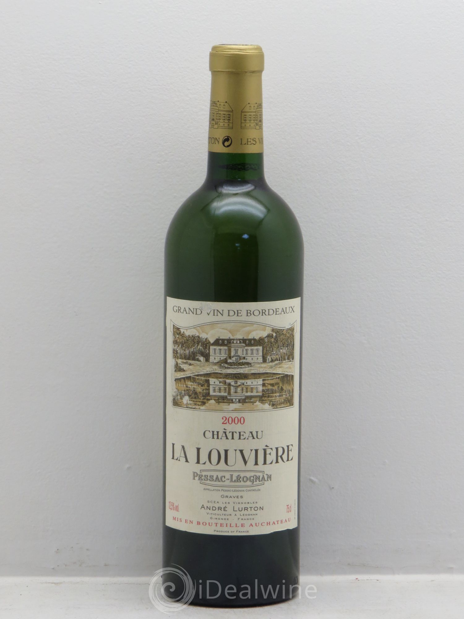 Château la Louvière 2000 - Lot de 1 bouteille - 0